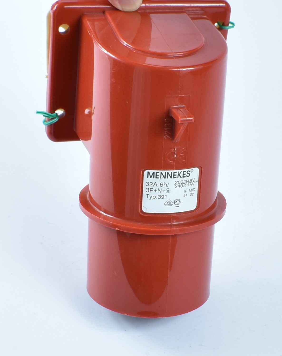 MENNEKES INLET 379 / 391; PANEL MOUNT, SCREW TERMINALS, 16A-5P-415V/ 32A-5P-415V, IP44