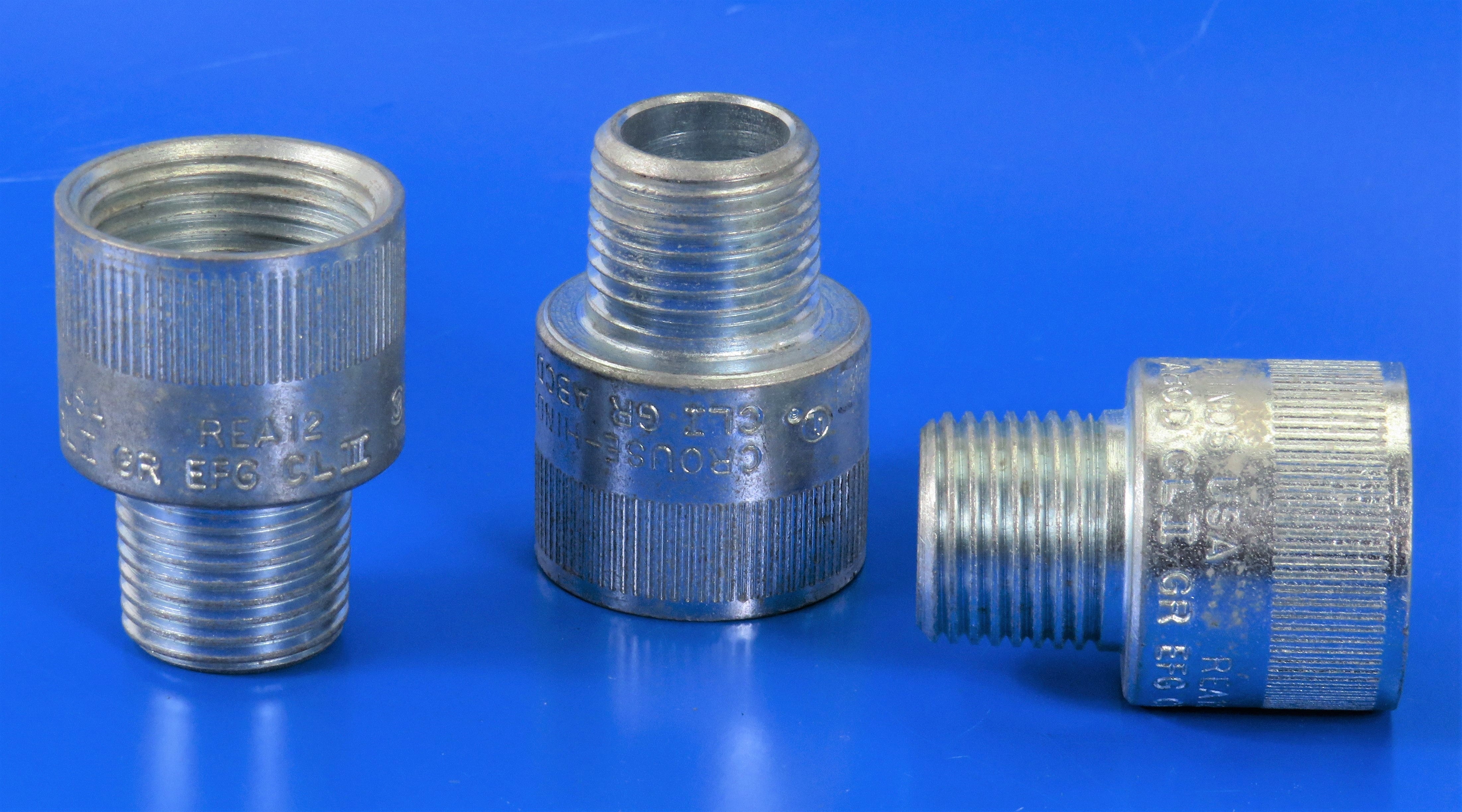 CROUSE-HINDS/ EATON NEC EX ADAPTER, REA12, 1/2"Mx3/4"F