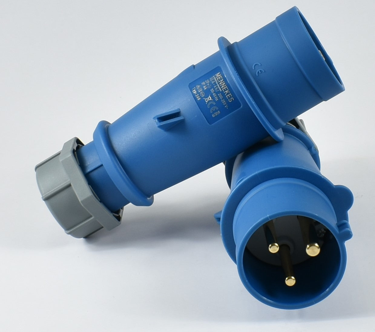 MENNEKES 252 / 260 PLUG; 16A-4P-415V/ 32A-3P-230V, IP44