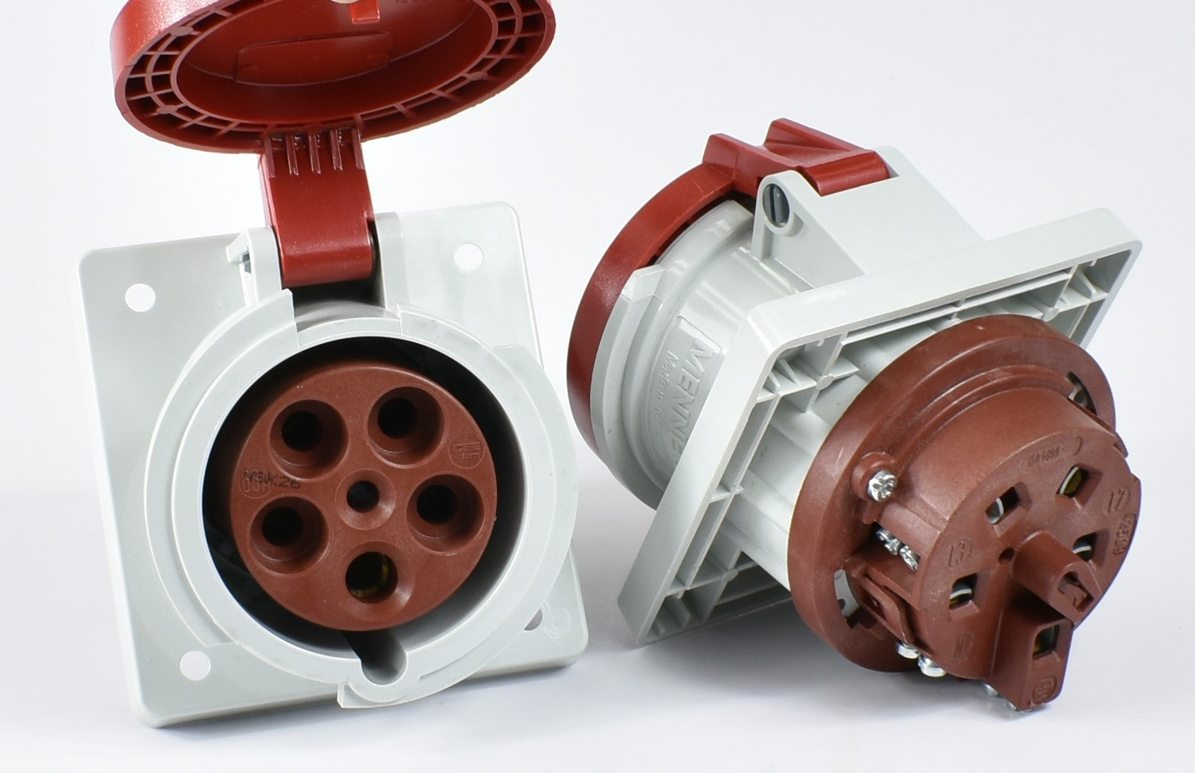 Mennekes 插座 1155 插座;面板安装,63A-5P-415V,IP44