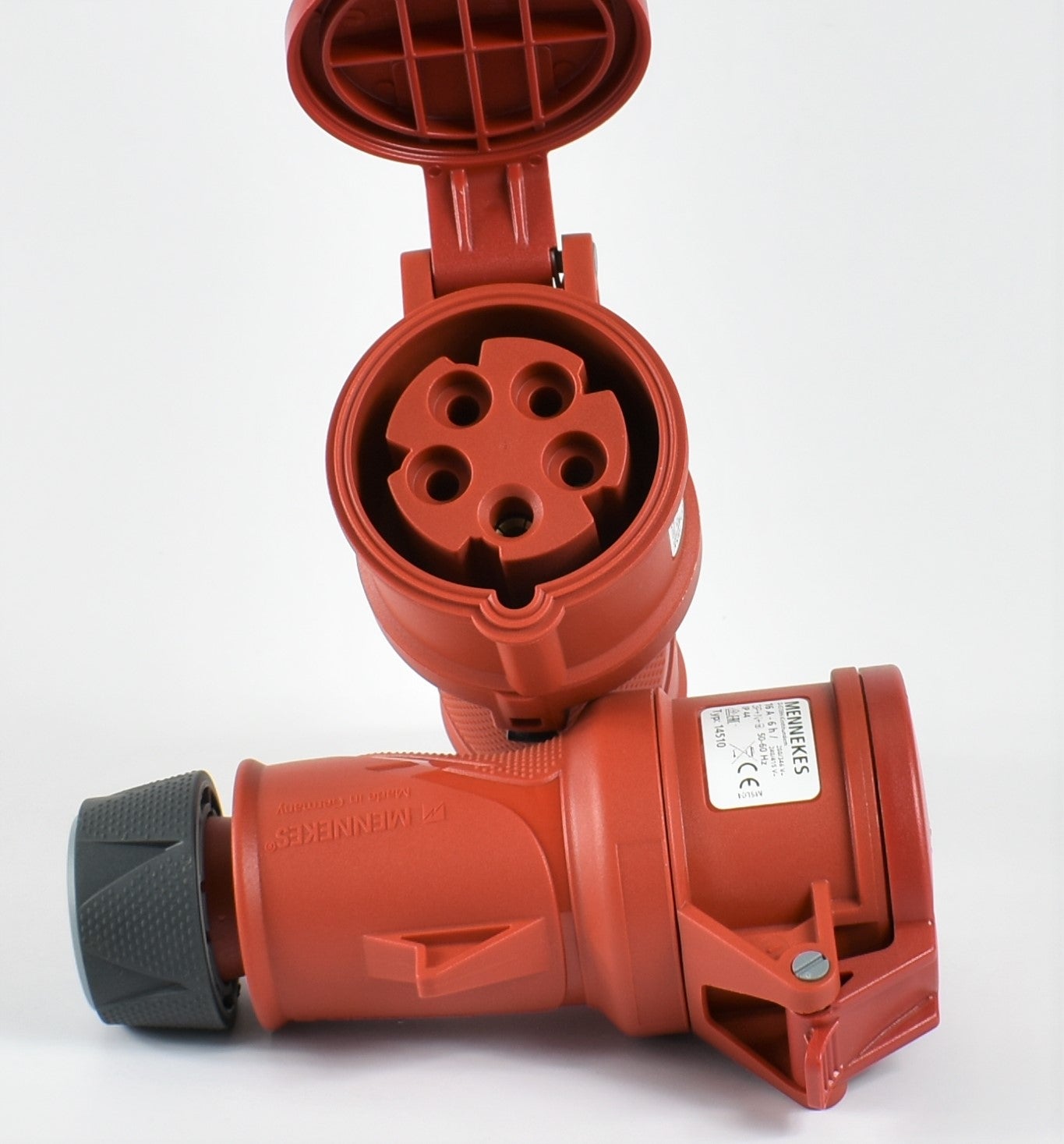 曼奈克斯连接器 14510、POWERTOP XTRA、ERGOCONTACT; 16A-5P-415V,IP44