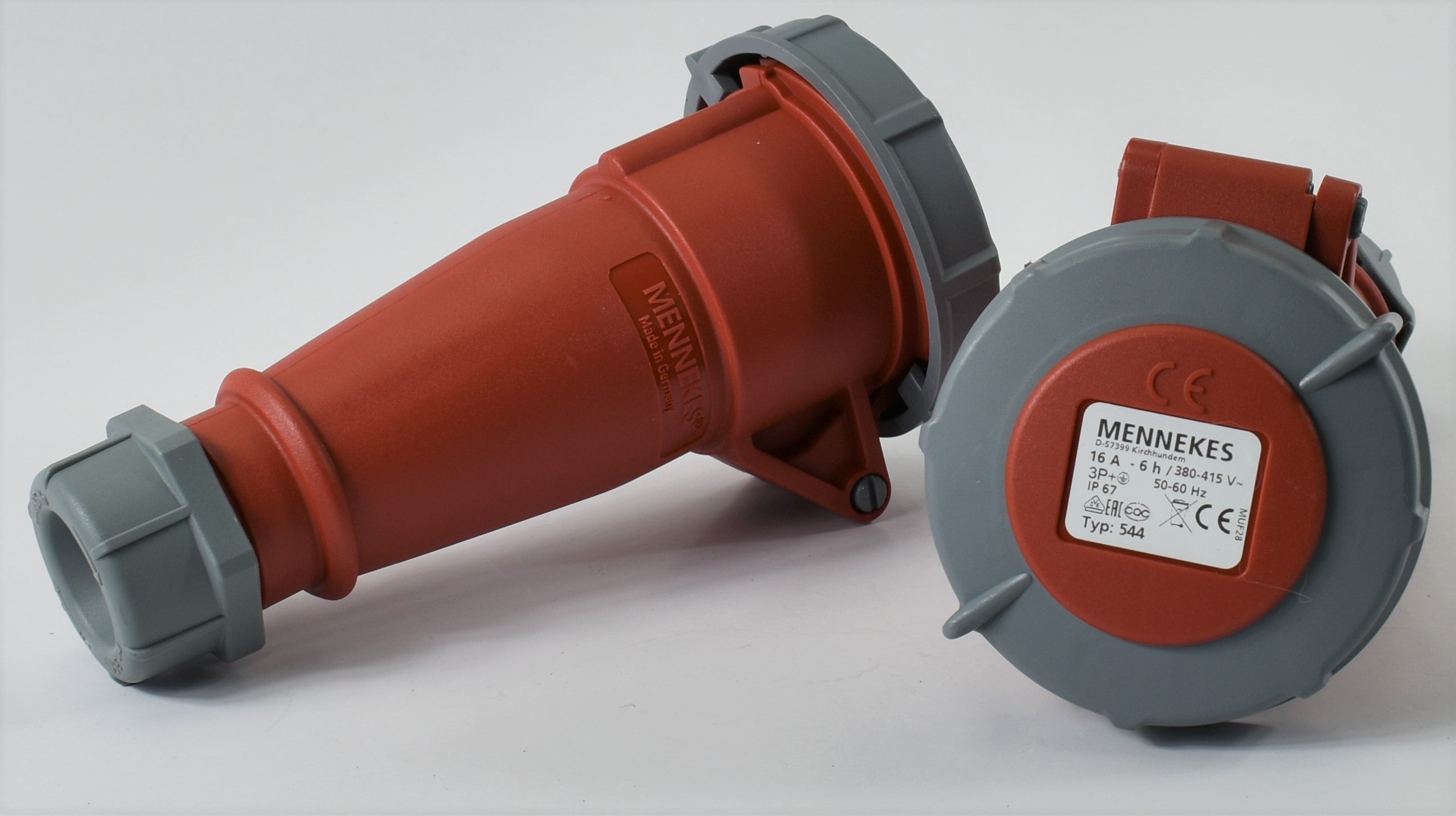 曼奈克斯连接器 AM-TOP 544; 16A-4P-415V,IP67