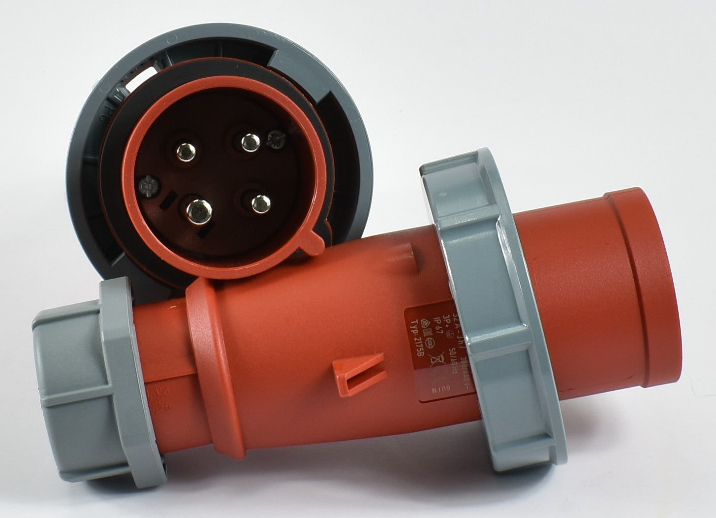 曼尼克斯插头 2175,32A-4P,400-440V,IP67