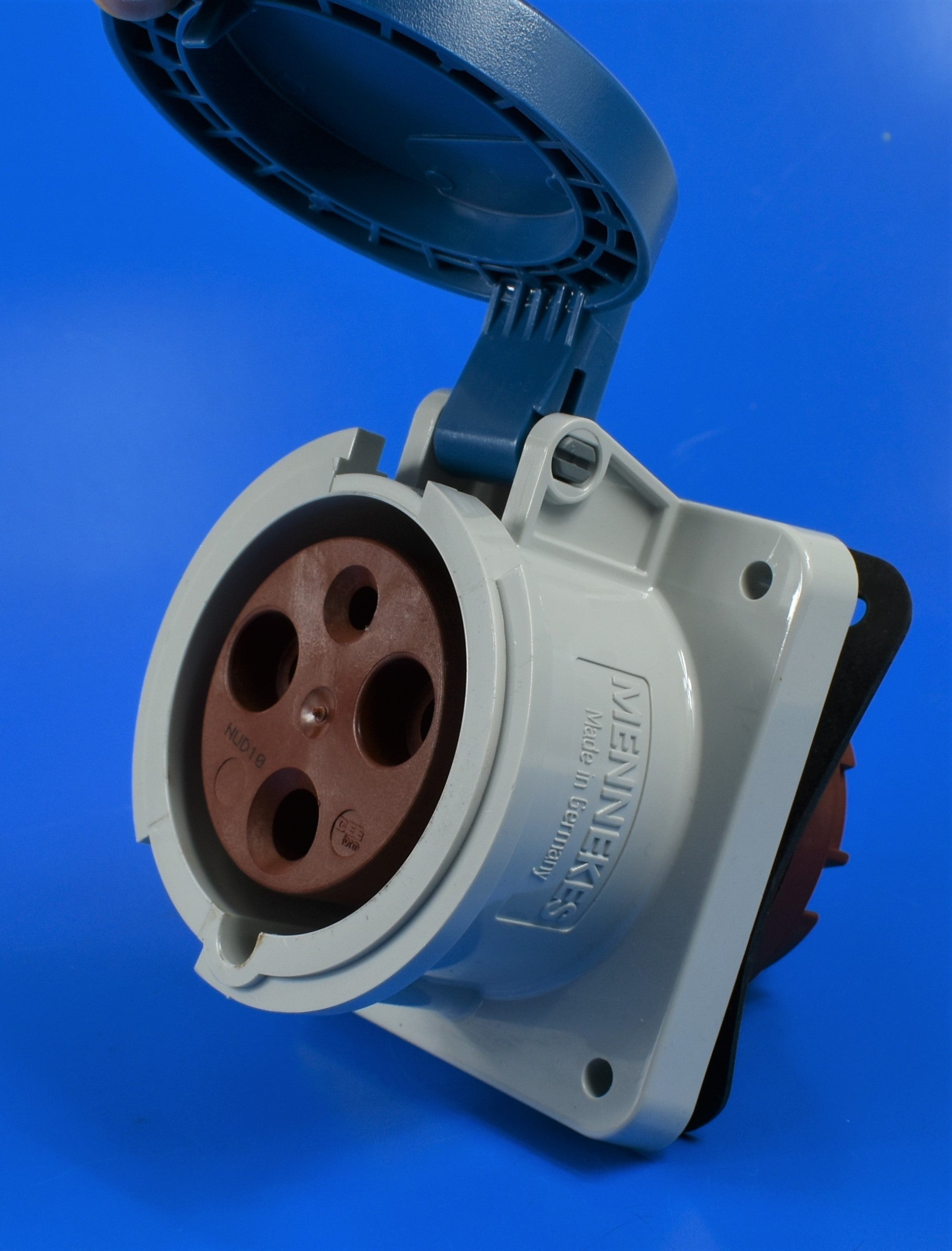 曼尼克斯插座 1247/ 1248/ 1252/ 1261;面板 MT, 63A-4P-230V/ 63A-4P-415V/ 63A-5P-415V/ 63A-3P-230V, IP44