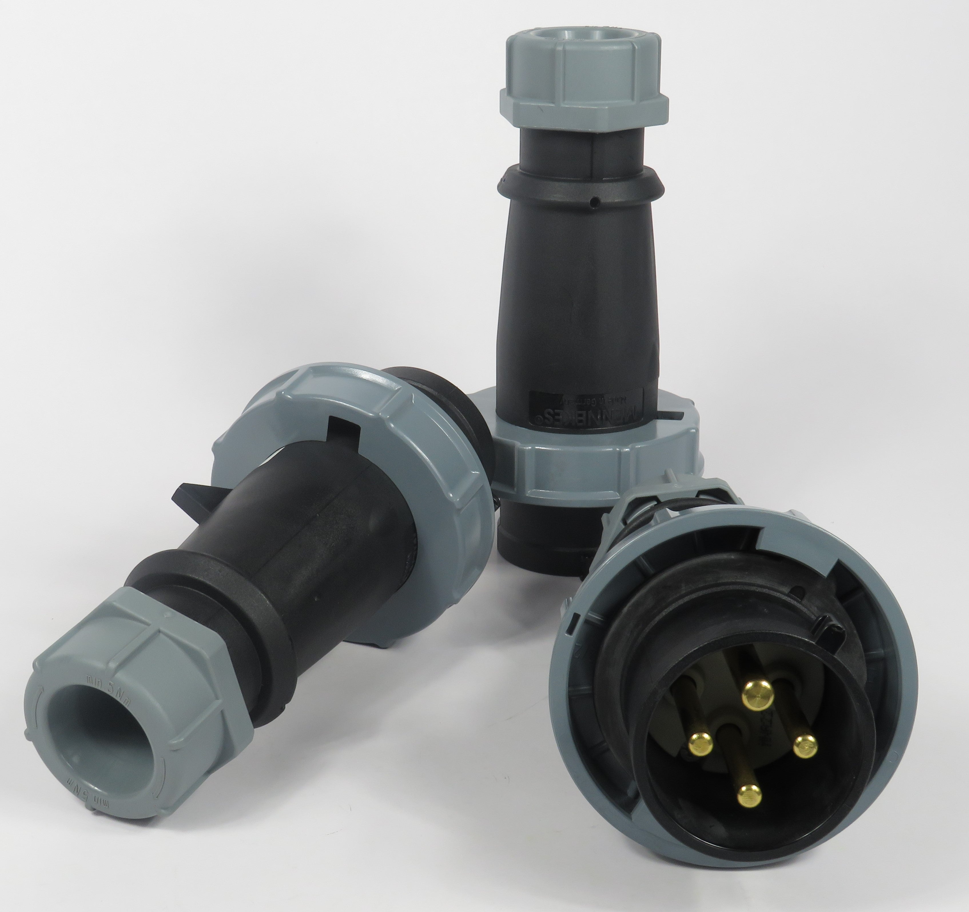 曼尼克斯插头 281/ 295;螺钉端子,16A-4P-30V/ 32A-4P-500V,IP67