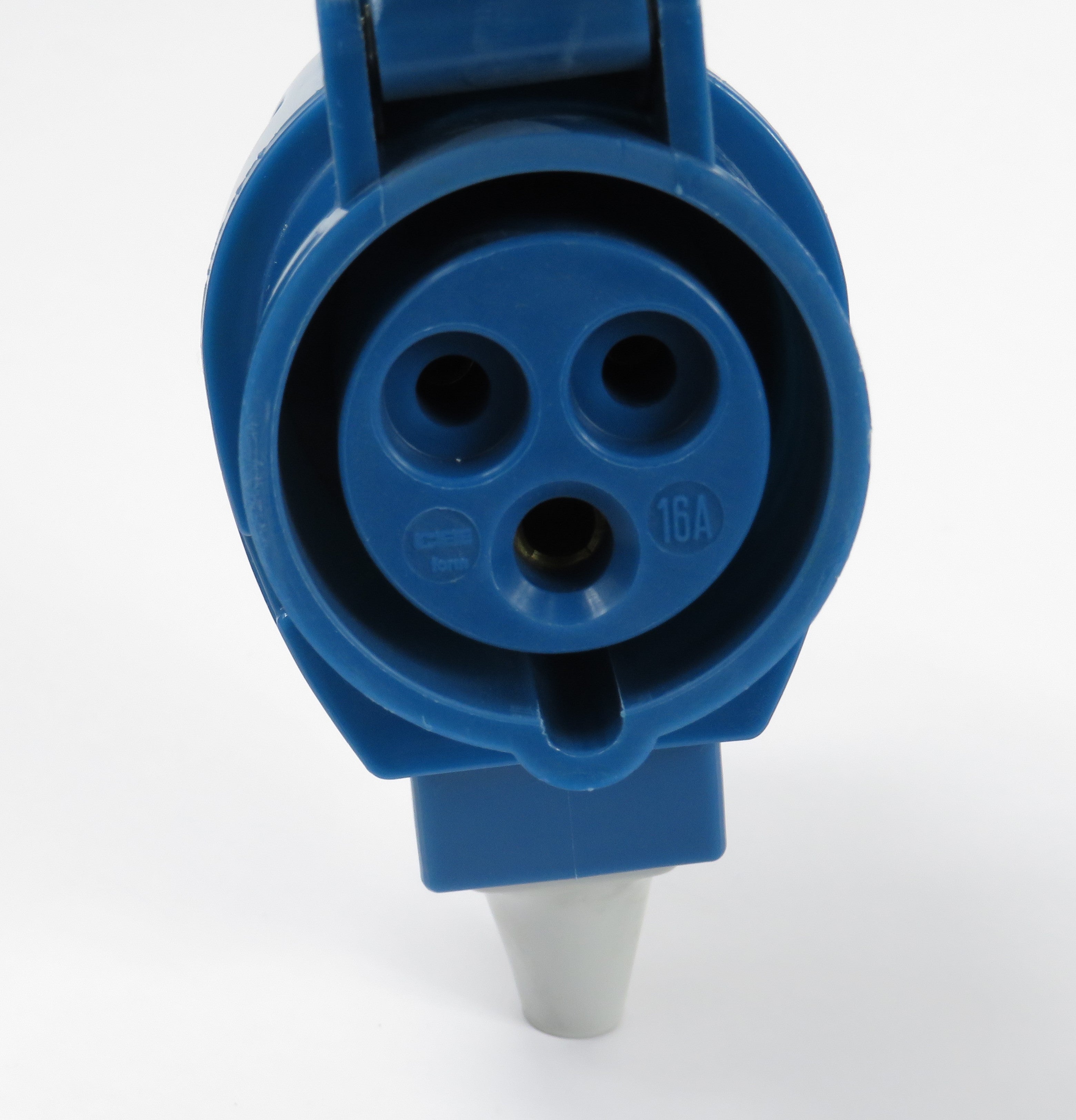 Mennekes 弯角连接器 1438 / 1566(带集成 SCHUKO 插座); 16A-3P-230V,IP44