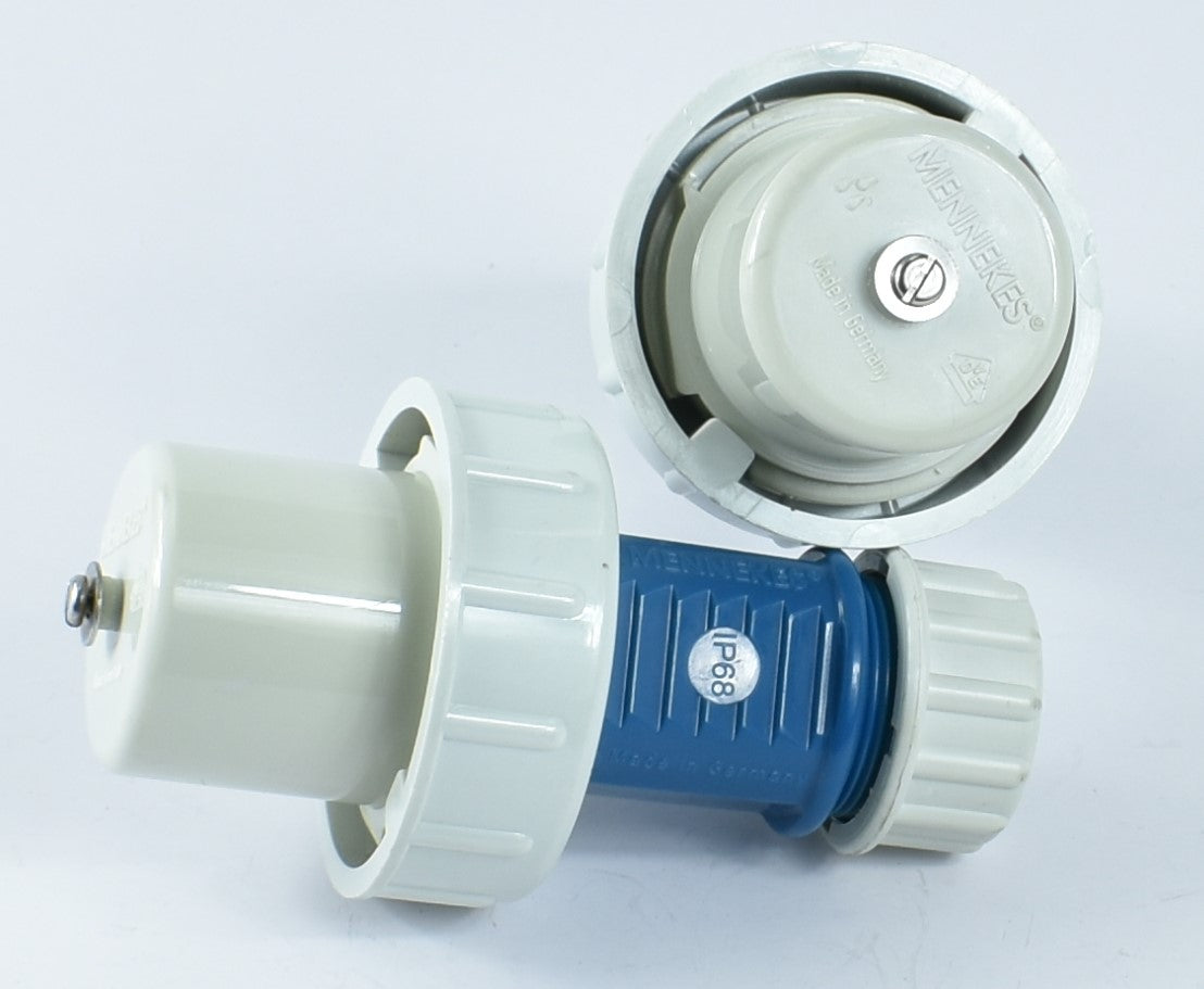 曼尼克斯插头 10828; SCHUKO,螺钉端子,16A-2P+E,230V,IP68