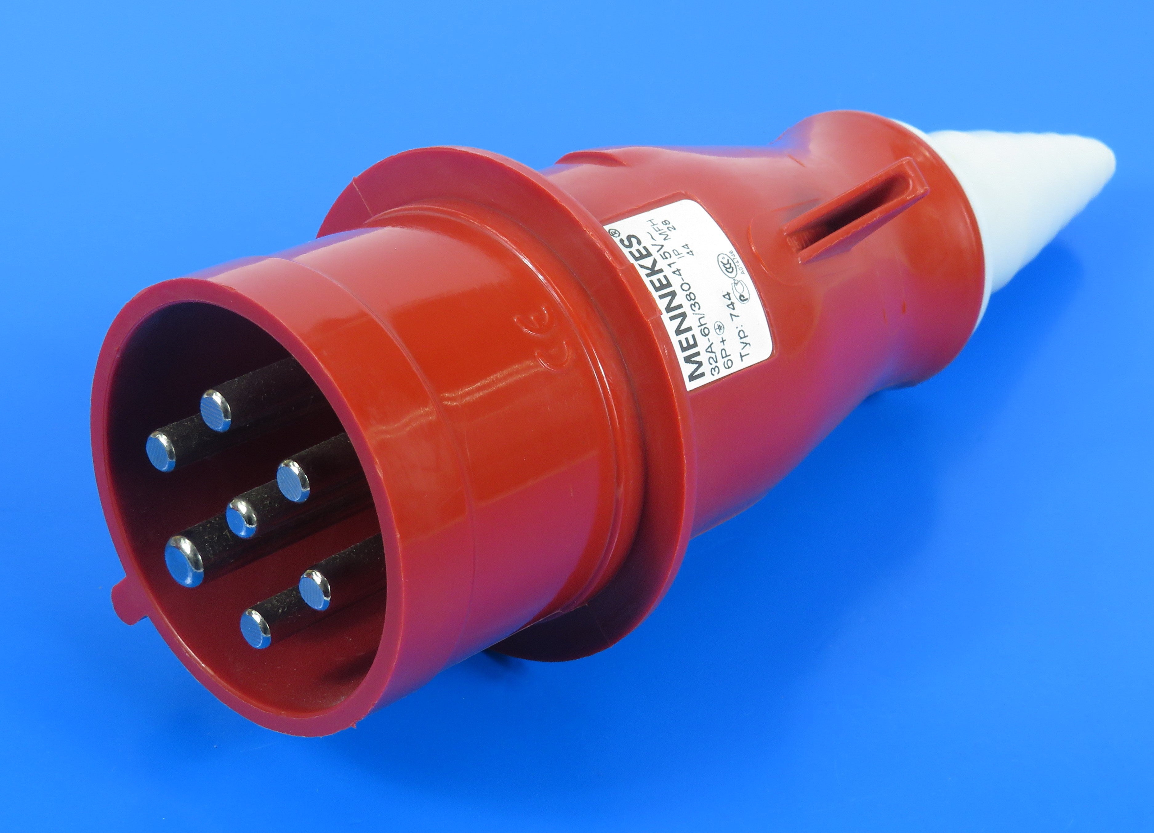 MENNEKES PLUG 248G/ 741G/ 744G; W.GROMMET, TERMINAL SKRU, 16A-3P-230V/ 16A-7P-230V/ 32A-7P-415V, IP44