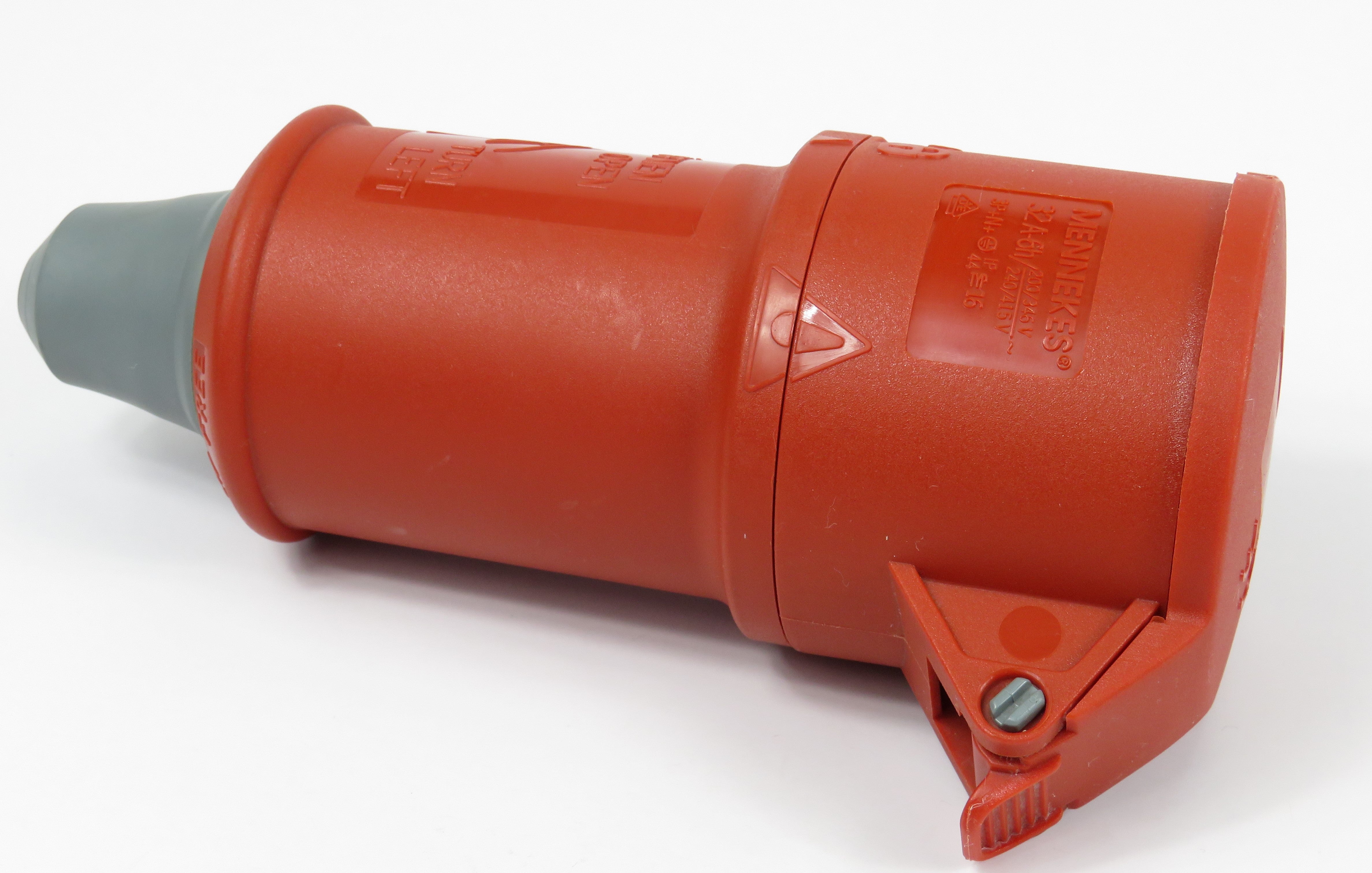 曼奈克斯连接器 16/ 180A/ 194A; PRO-TOP II 带电缆套管,32A-5P-415V/ 16A-3P-230V/ 16A-4P-415V,IP44