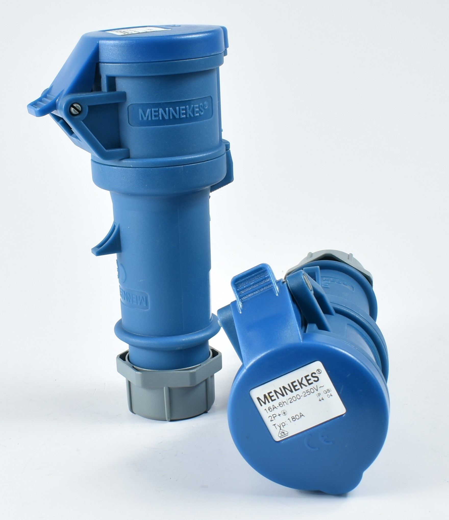 曼奈克斯连接器 16/ 180A/ 194A; PRO-TOP II 带电缆套管,32A-5P-415V/ 16A-3P-230V/ 16A-4P-415V,IP44