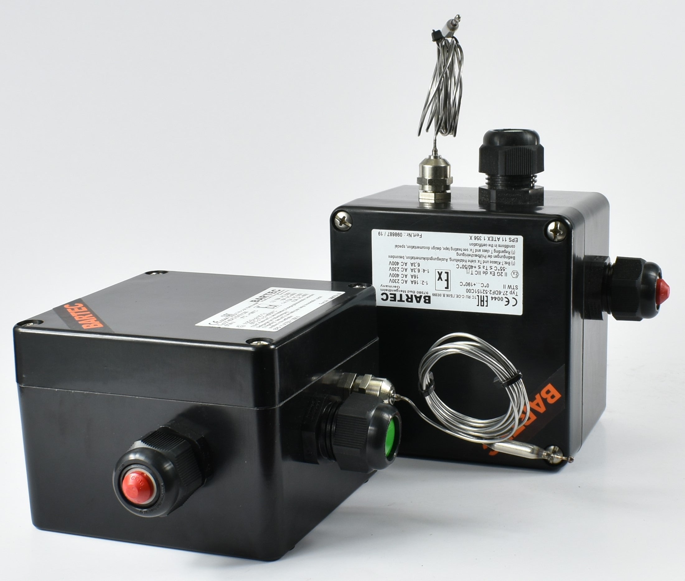 BARTEC CAPILLARY TUBE THERMOSTAT 16A, STW II