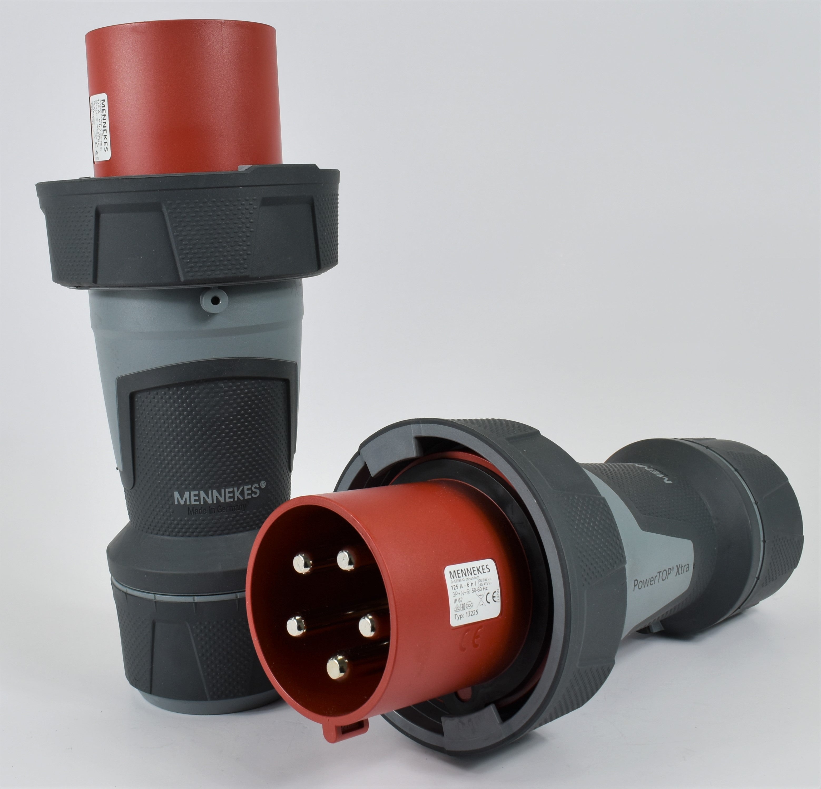 MENNEKES 13219/ 13225 PLUG; POWER TOP XTRA, 125A-4P-415V / 125A-5P-415V, IP67