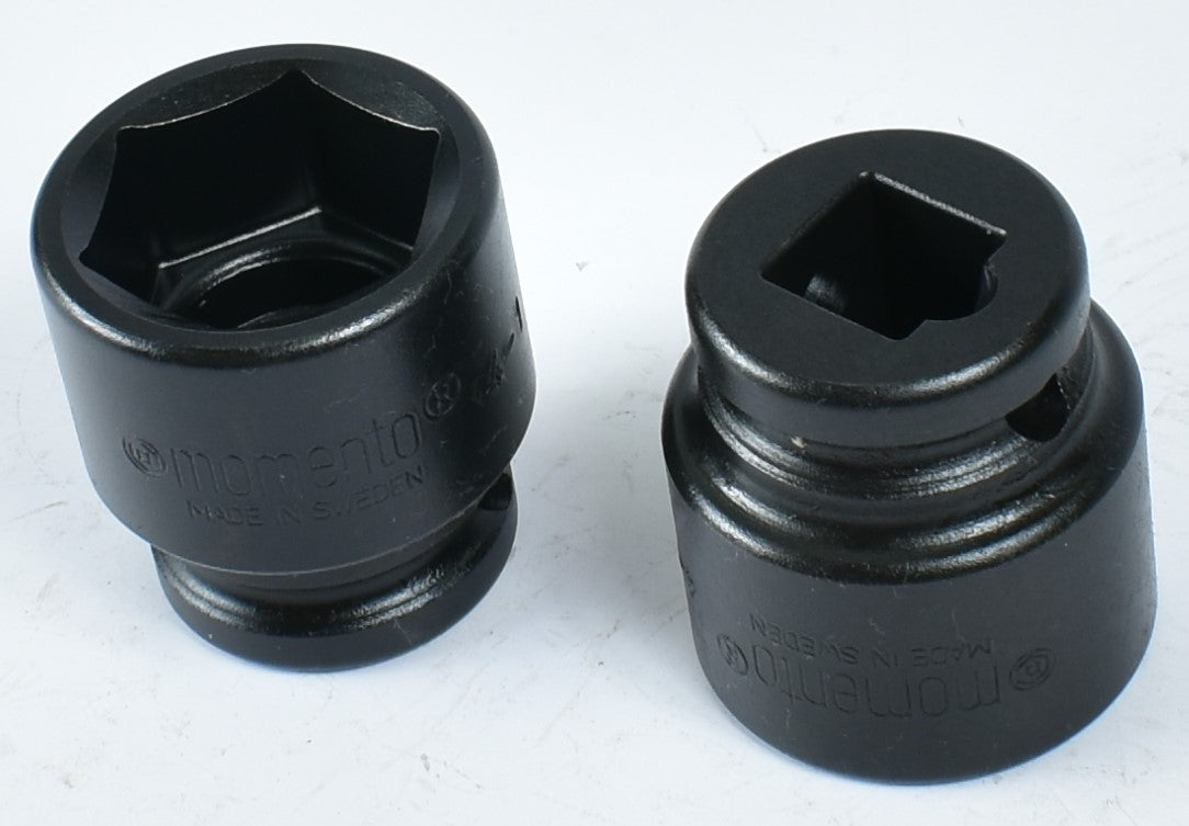 MOMENTO 冲击套筒,内螺纹方形 1/2"、4-9/16、4-5/8、4-11/16、4-1/2、4-1,已通过 ISO 9001 和 ISO 14001 认证