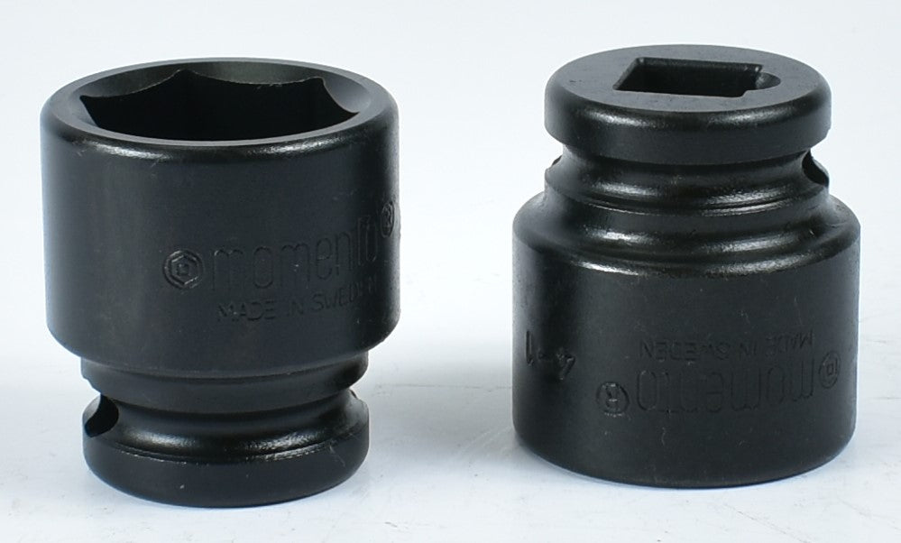 MOMENTO 冲击套筒,内螺纹方形 1/2"、4-9/16、4-5/8、4-11/16、4-1/2、4-1,已通过 ISO 9001 和 ISO 14001 认证