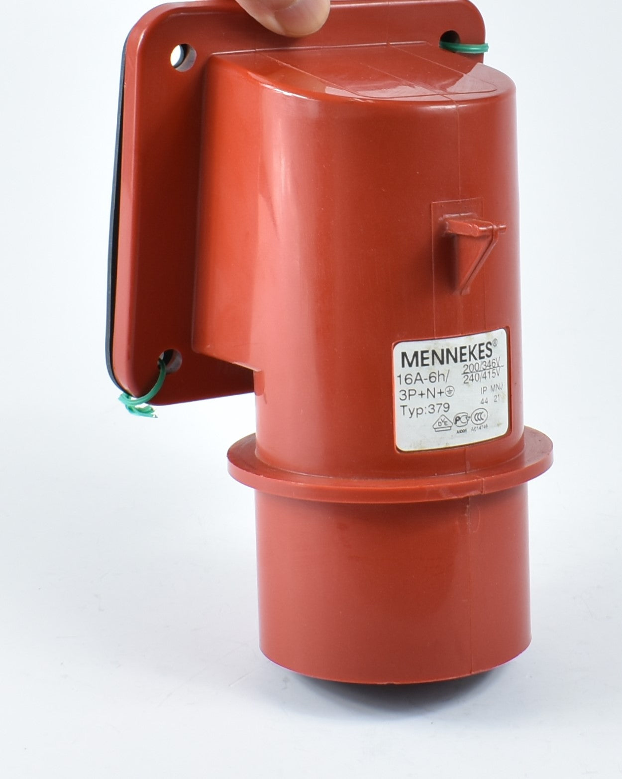 MENNEKES INLET 379 / 391; PANEL MOUNT, SCREW TERMINALS, 16A-5P-415V/ 32A-5P-415V, IP44