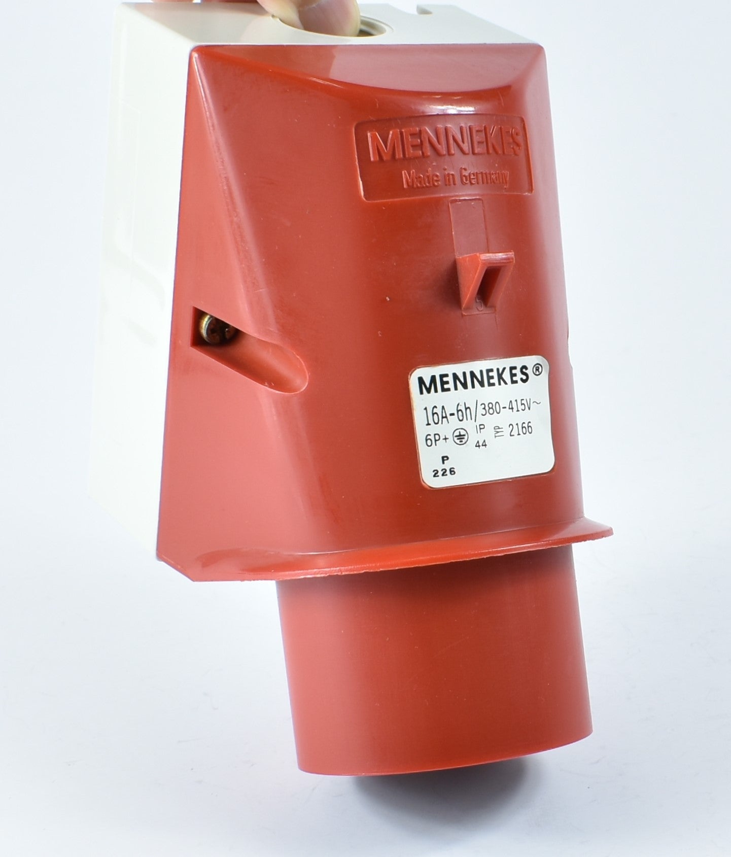 MENNEKES INLET 2166; LENGAN DI DINDING, TERMINAL Skru, 16A-7P-400V, IP44