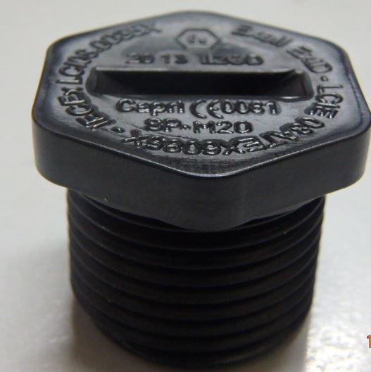 EATON / CAPRI EXD & EXE STOPING PLUG, 191637 / 191507 / 191407 / 191327 / 191257 / 191207, POLIAMID