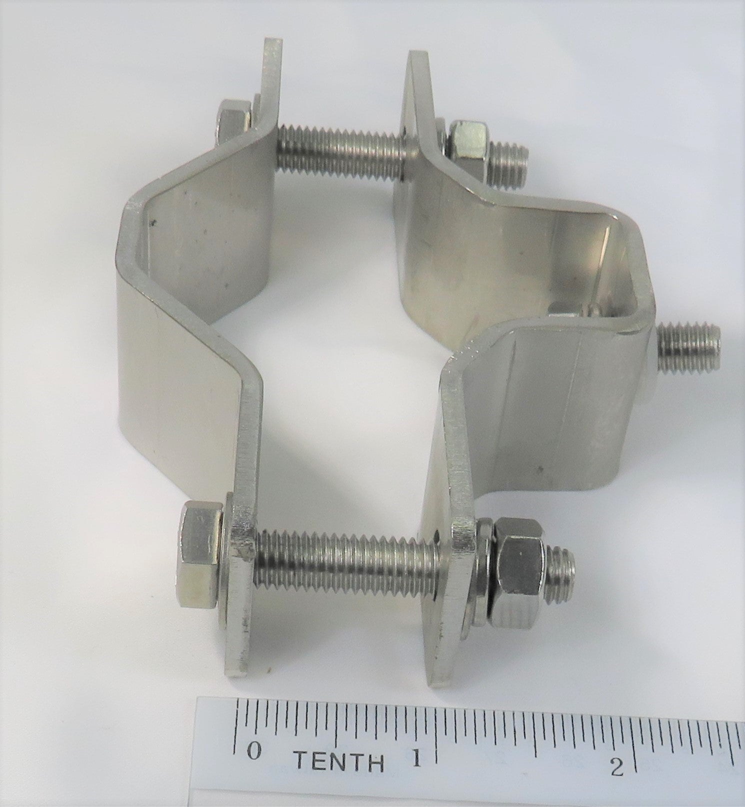 AMPC PIPE CLAMP, 3562S6 , 1-1/4"-1-1/2", SS316L, PIPE OD: 35-53MM (2PCS/SET)