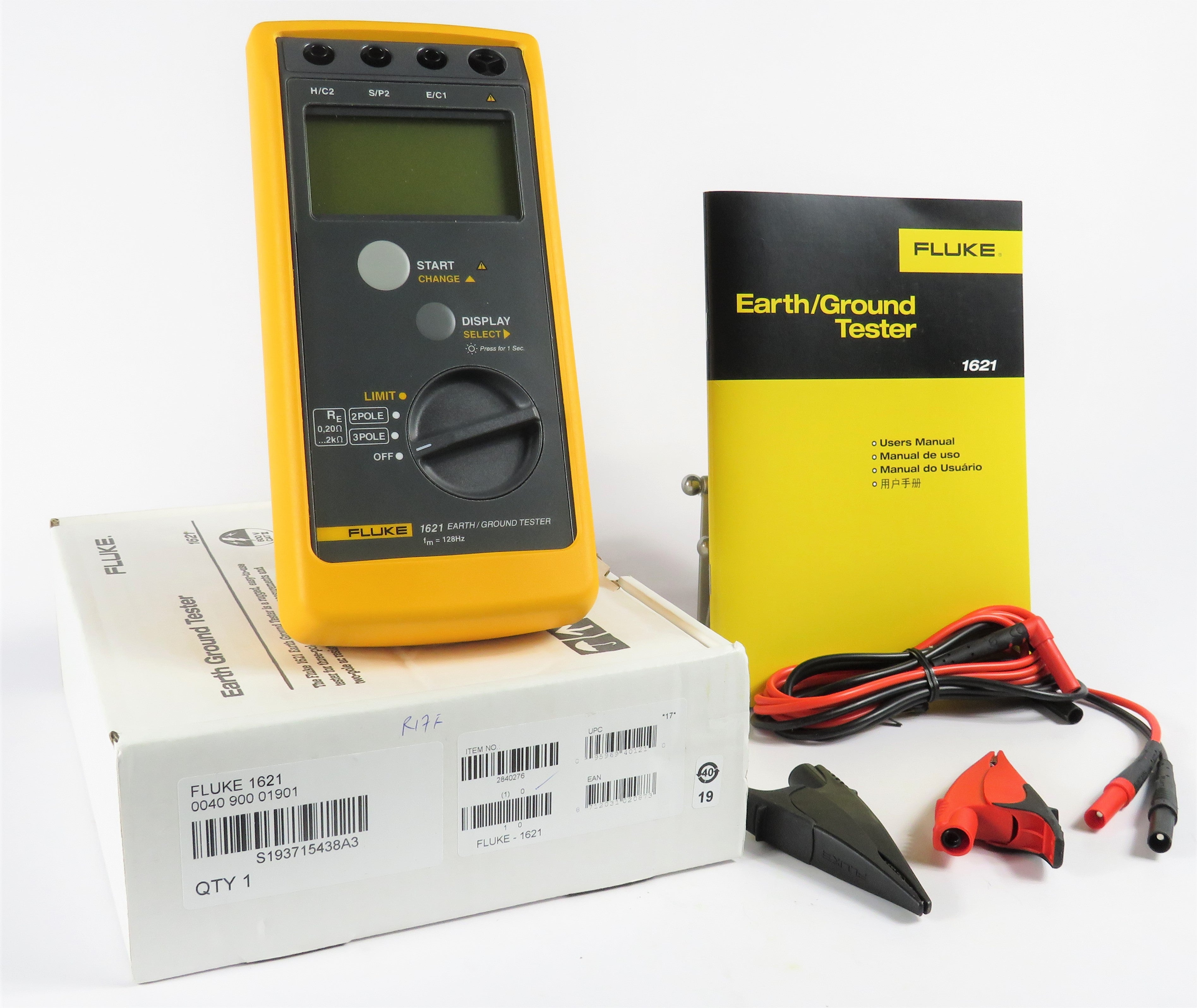 Fluke 1621 GEO 接地测试仪