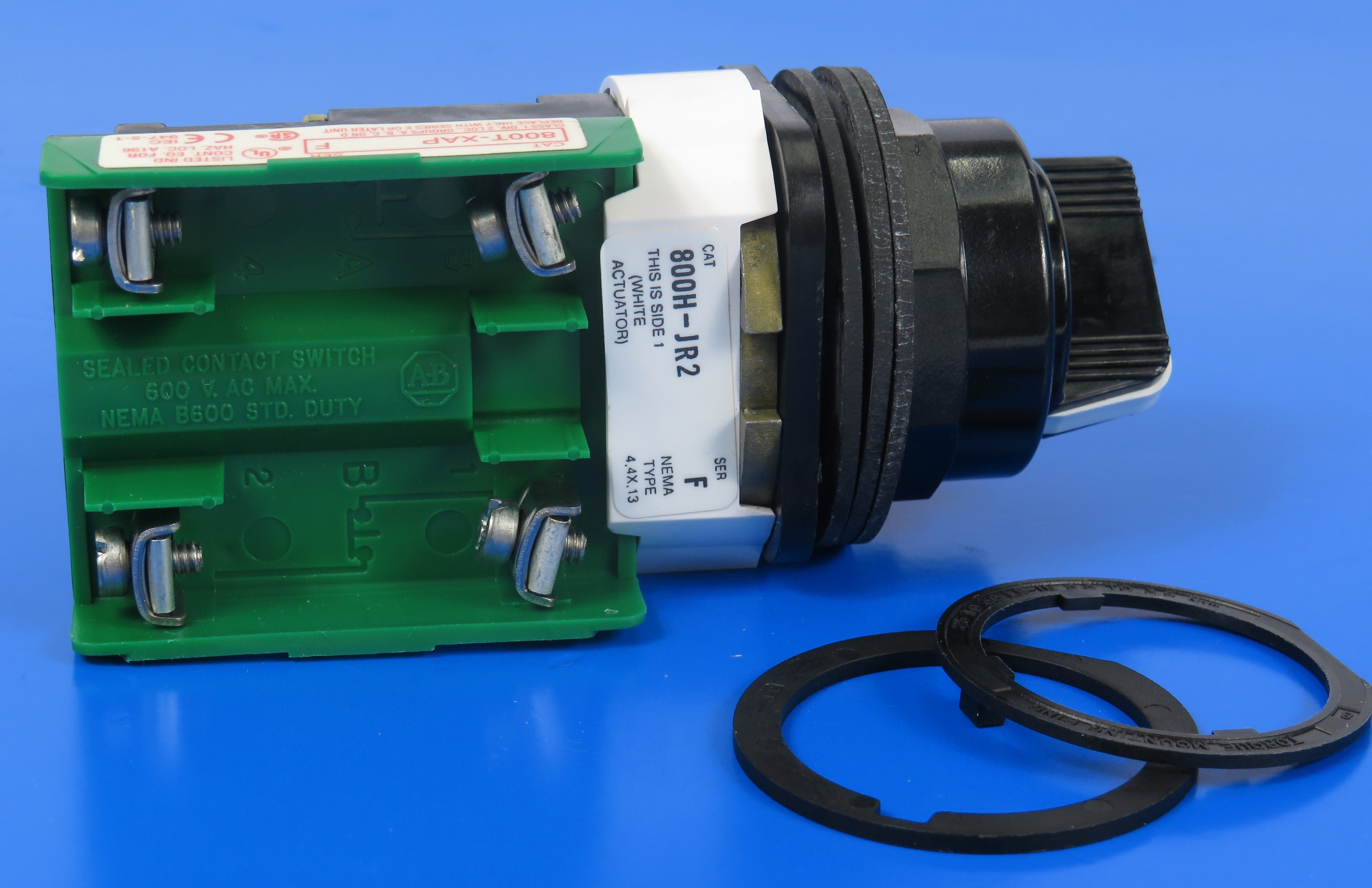 ALLEN BRADLEY / ROCKWELL SWITCH, SELECTOR, 800H-JR2AP/ JR4AP/ JR5AP