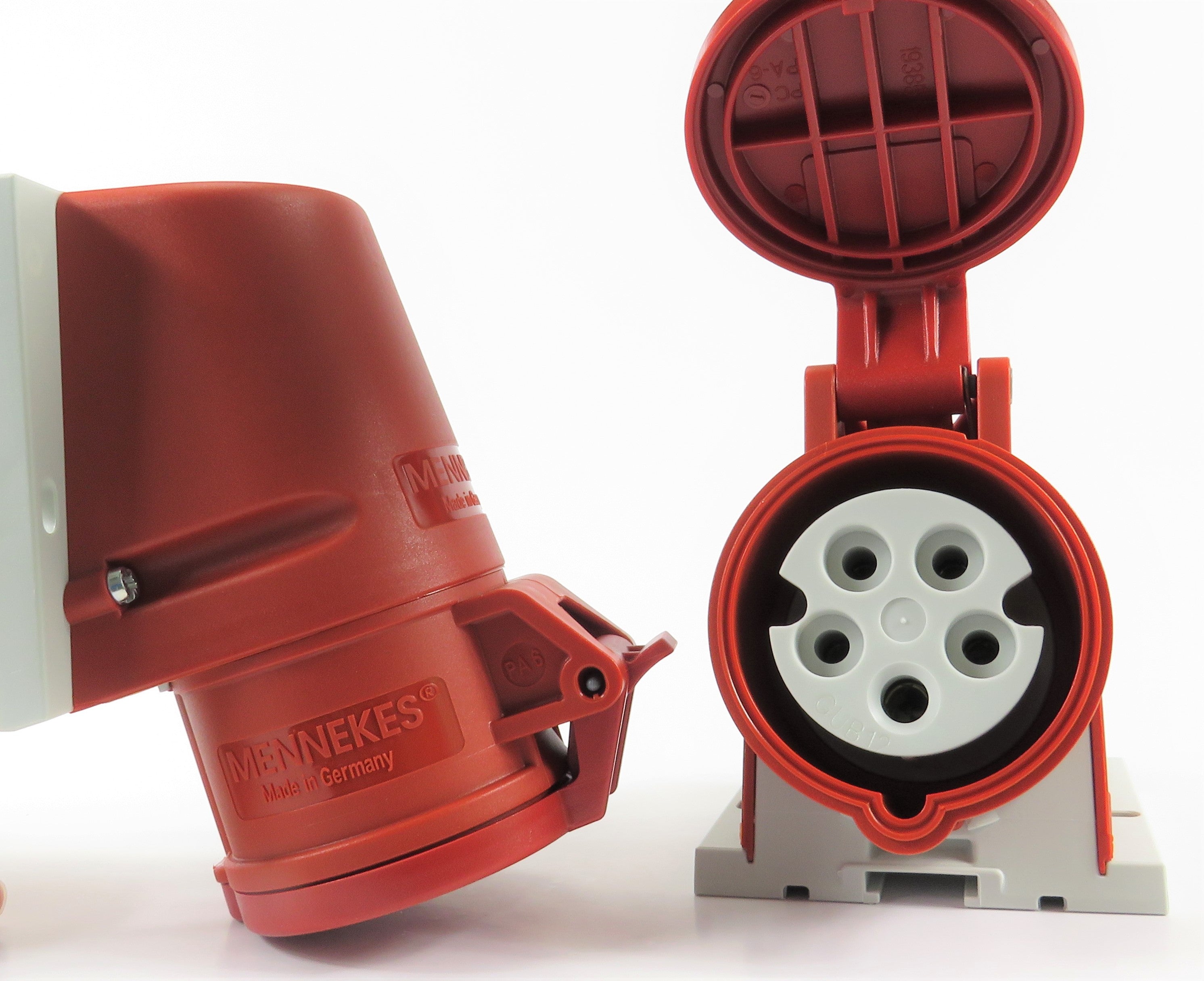 Mennekes 插座 31，带 TwinContact，16A-5P-415V，IP44