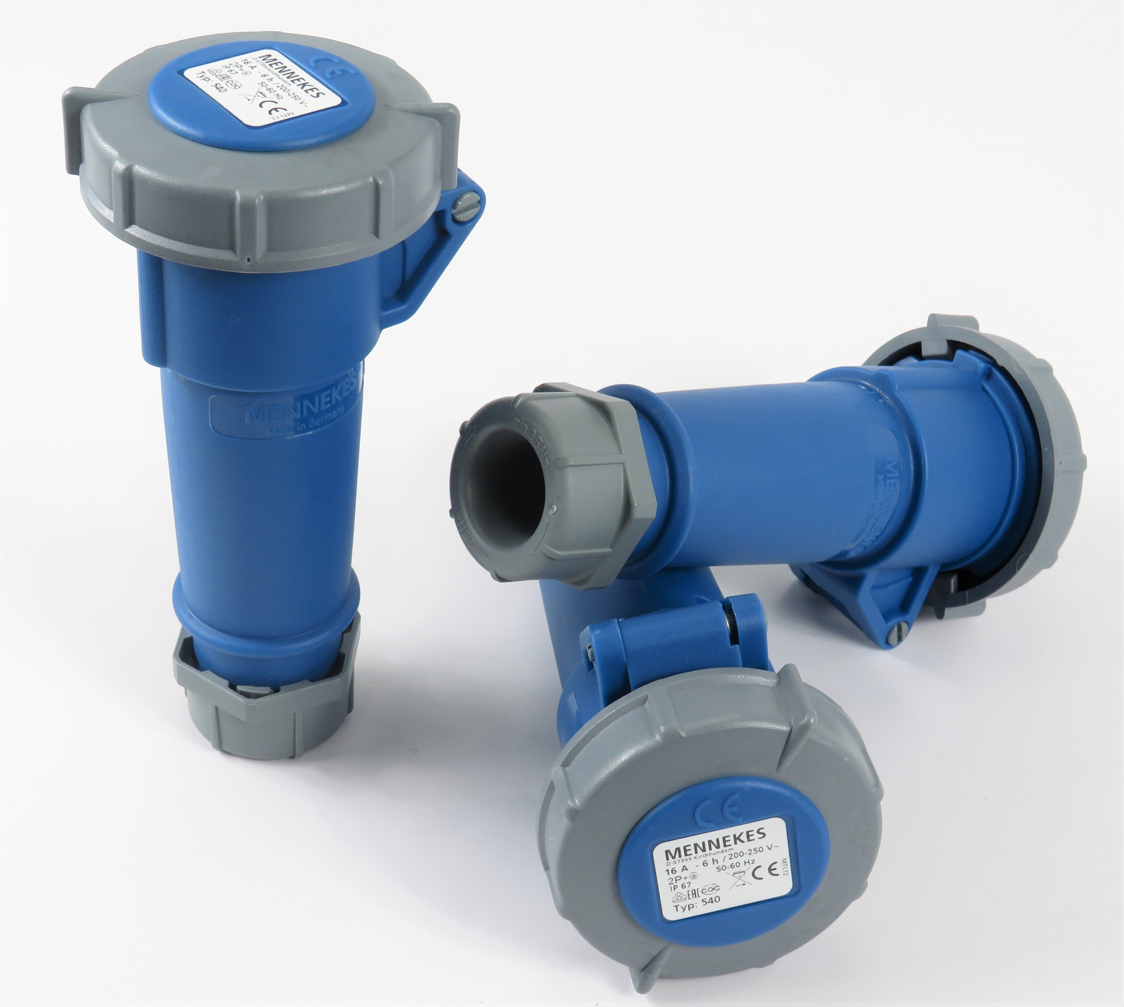 MENNEKES 540 CONNECTOR; 16A-3P-230V, IP67