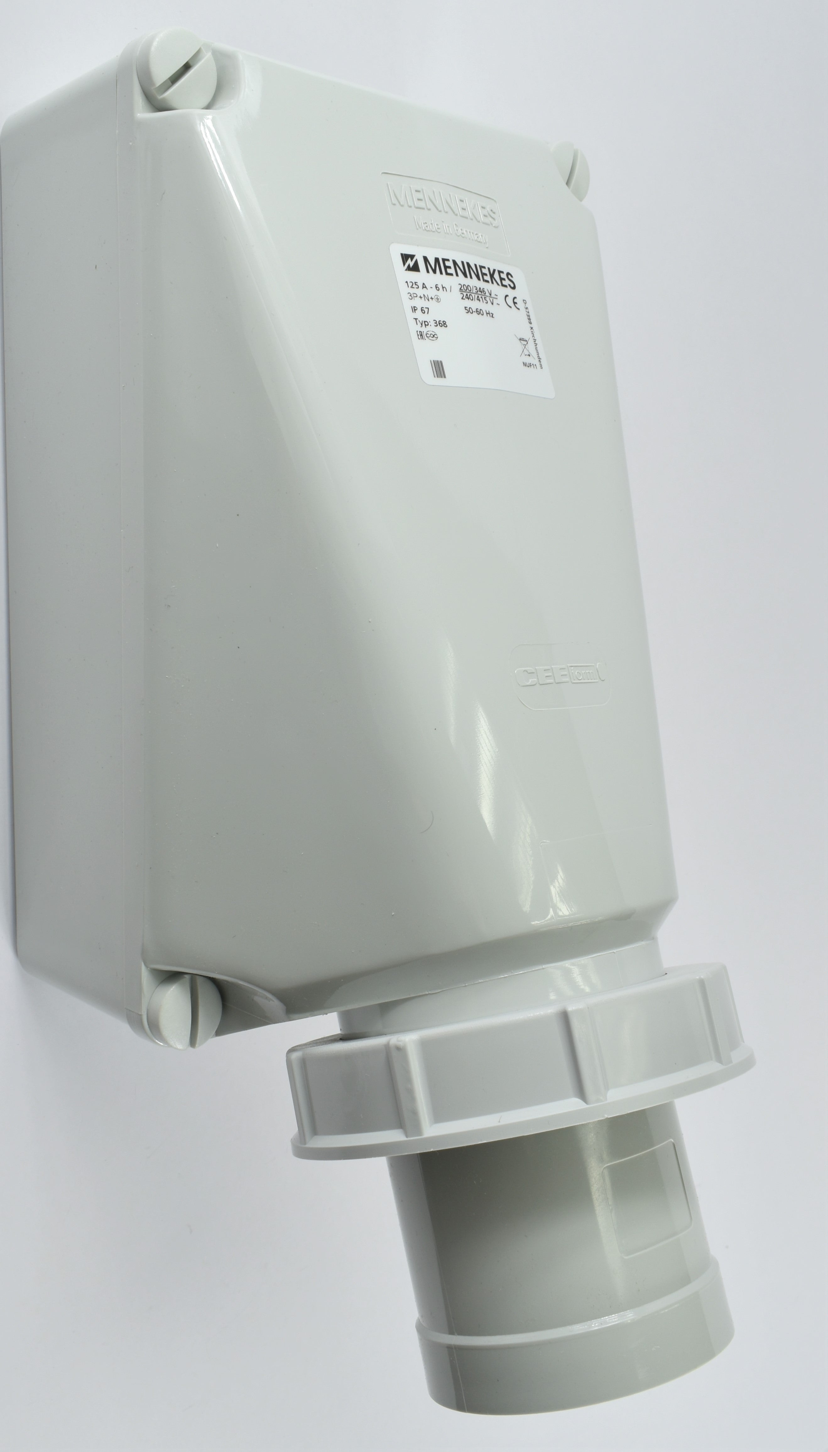 门内克斯湾 368；壁挂式，125A-5P-415V，IP67