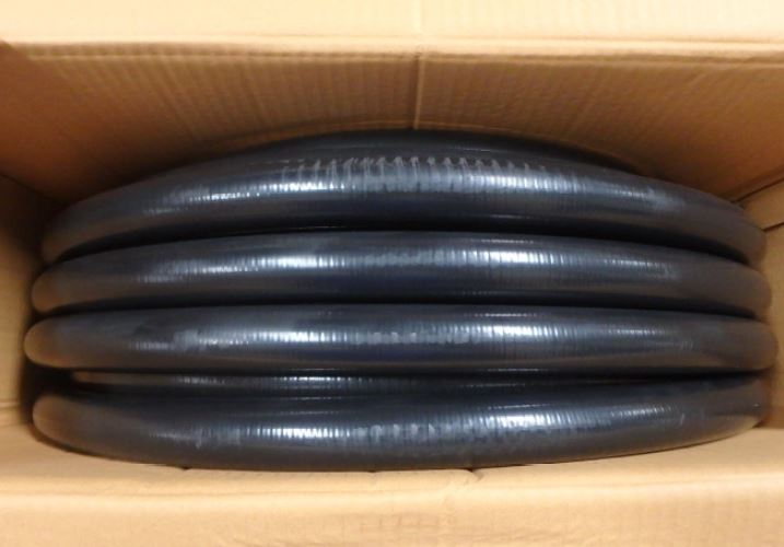 ARROWTITE FLEXI CONDUIT EF, 1-1/2" PVC BLACK, LIQUID TIGHT SUNLIGHT RESISTANCE 15METER