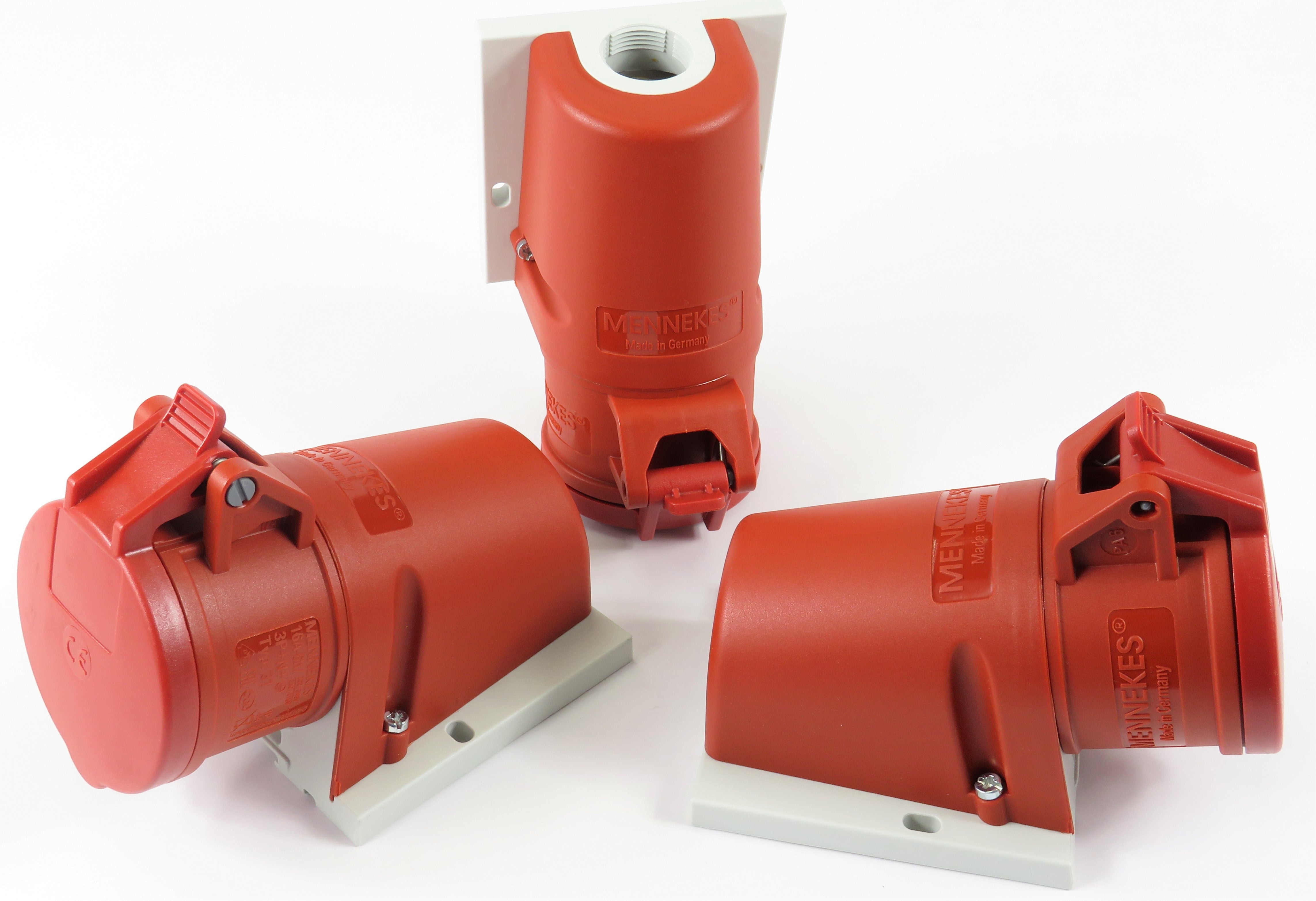 Mennekes 插座 31，带 TwinContact，16A-5P-415V，IP44