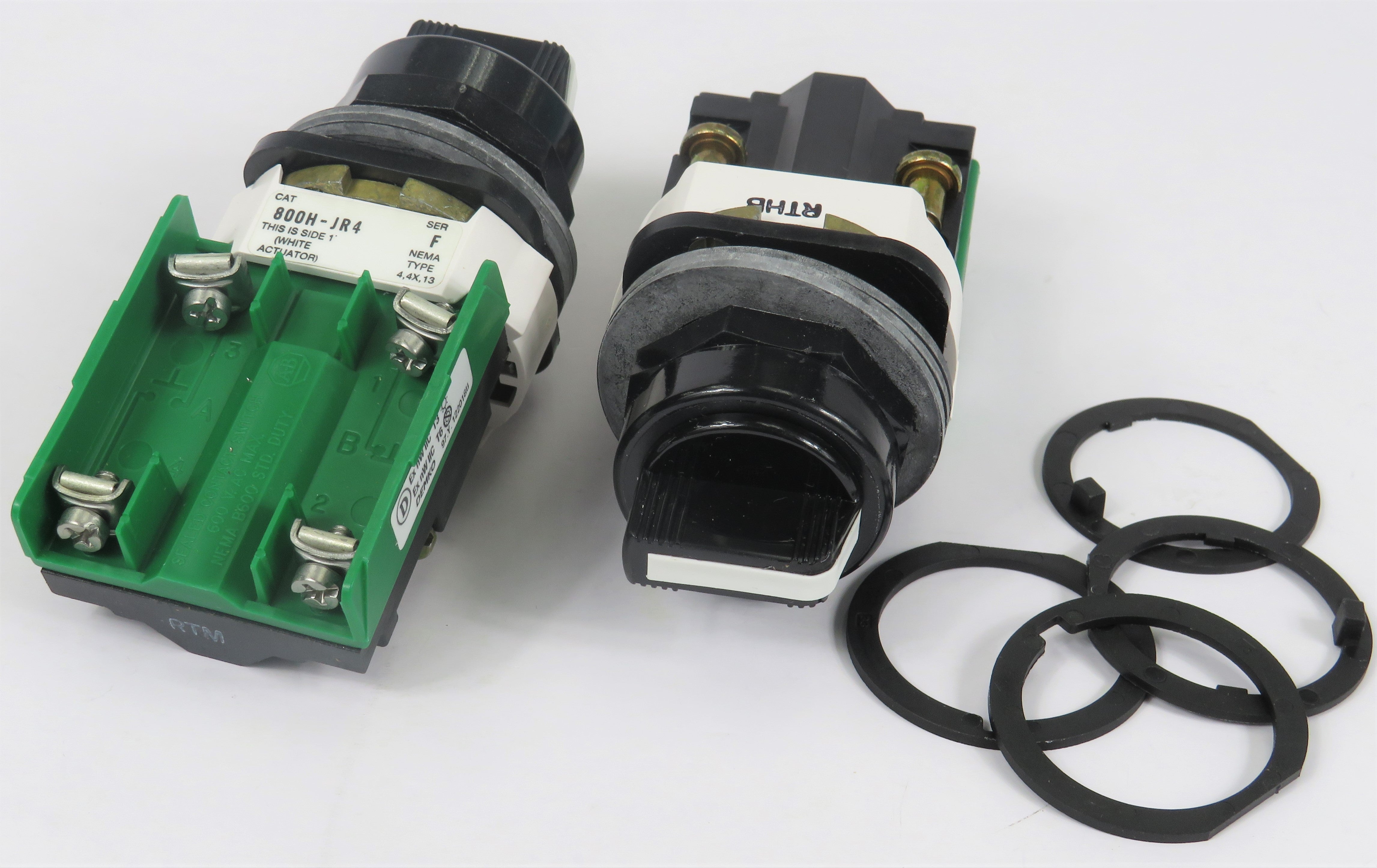 ALLEN BRADLEY / ROCKWELL SWITCH, SELECTOR, 800H-JR2AP/ JR4AP/ JR5AP