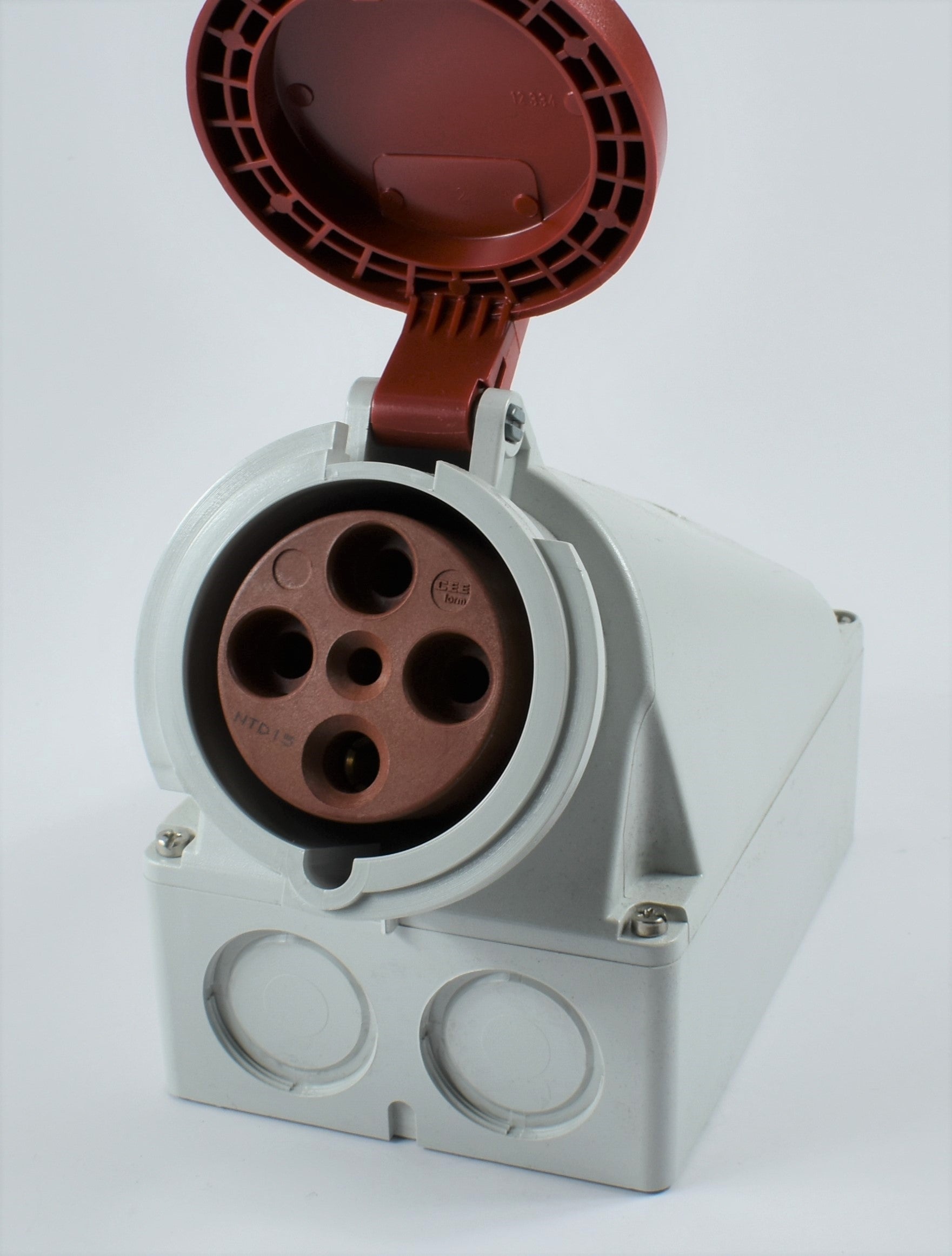 曼奈克斯插座 1141；壁挂式，63A-4P-415V，IP44