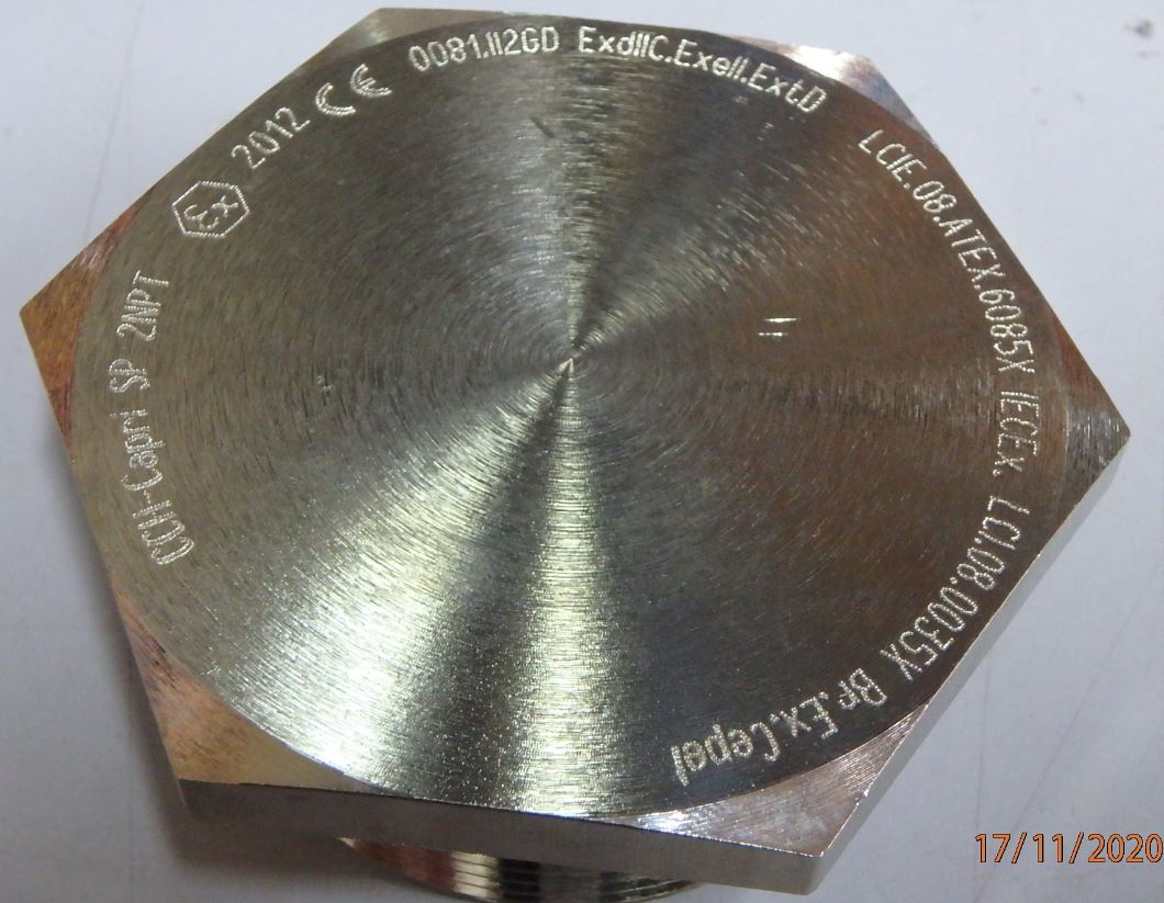 EATON / CAPRI EXD 和 EXE 堵头，NPT 和公制，镀镍黄铜