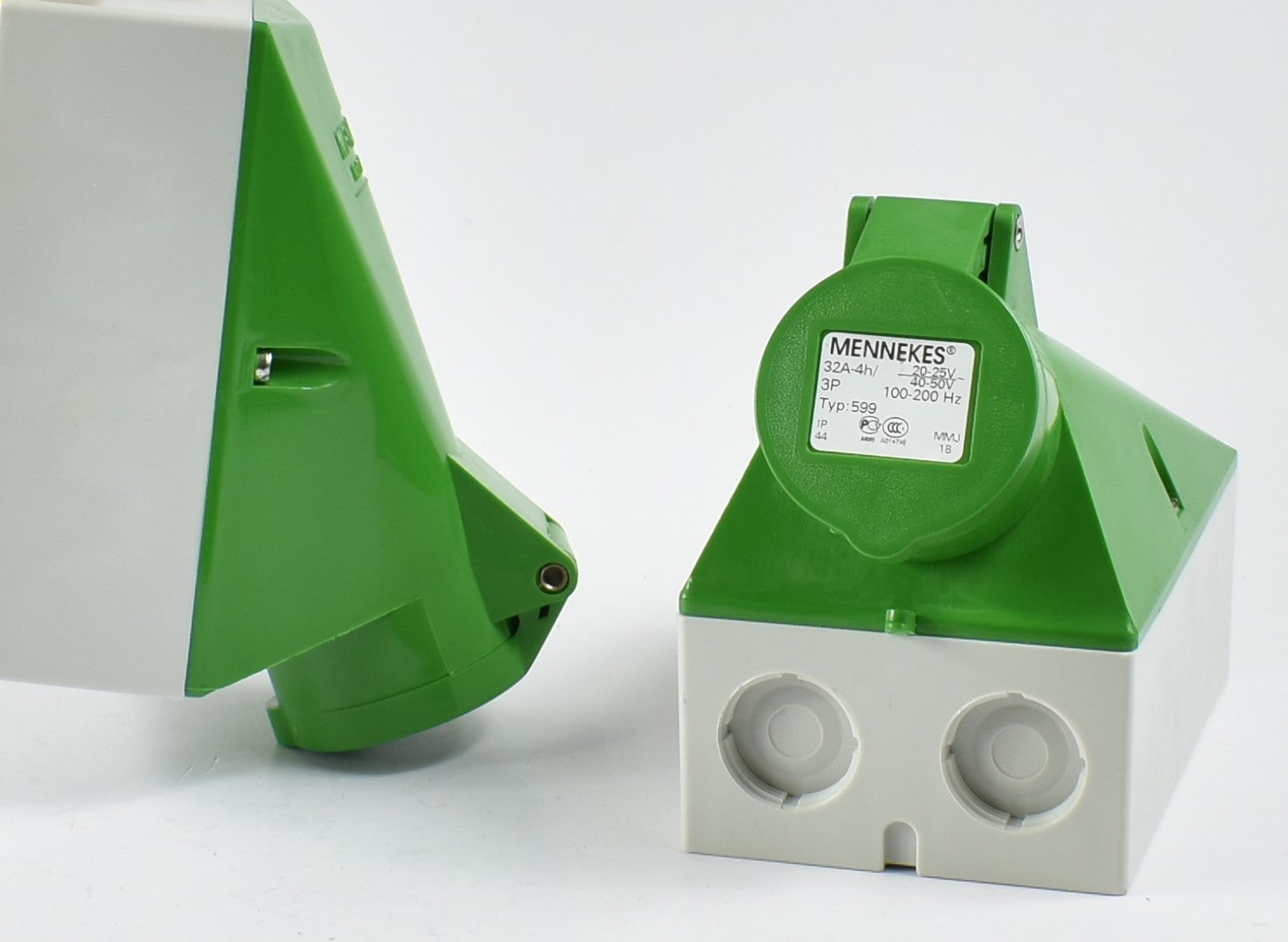 曼尼克斯插座 578/ 599；壁挂式，螺丝端子，16A-2P，40-50V/32A-3P，20-25V/40-50V，IP44