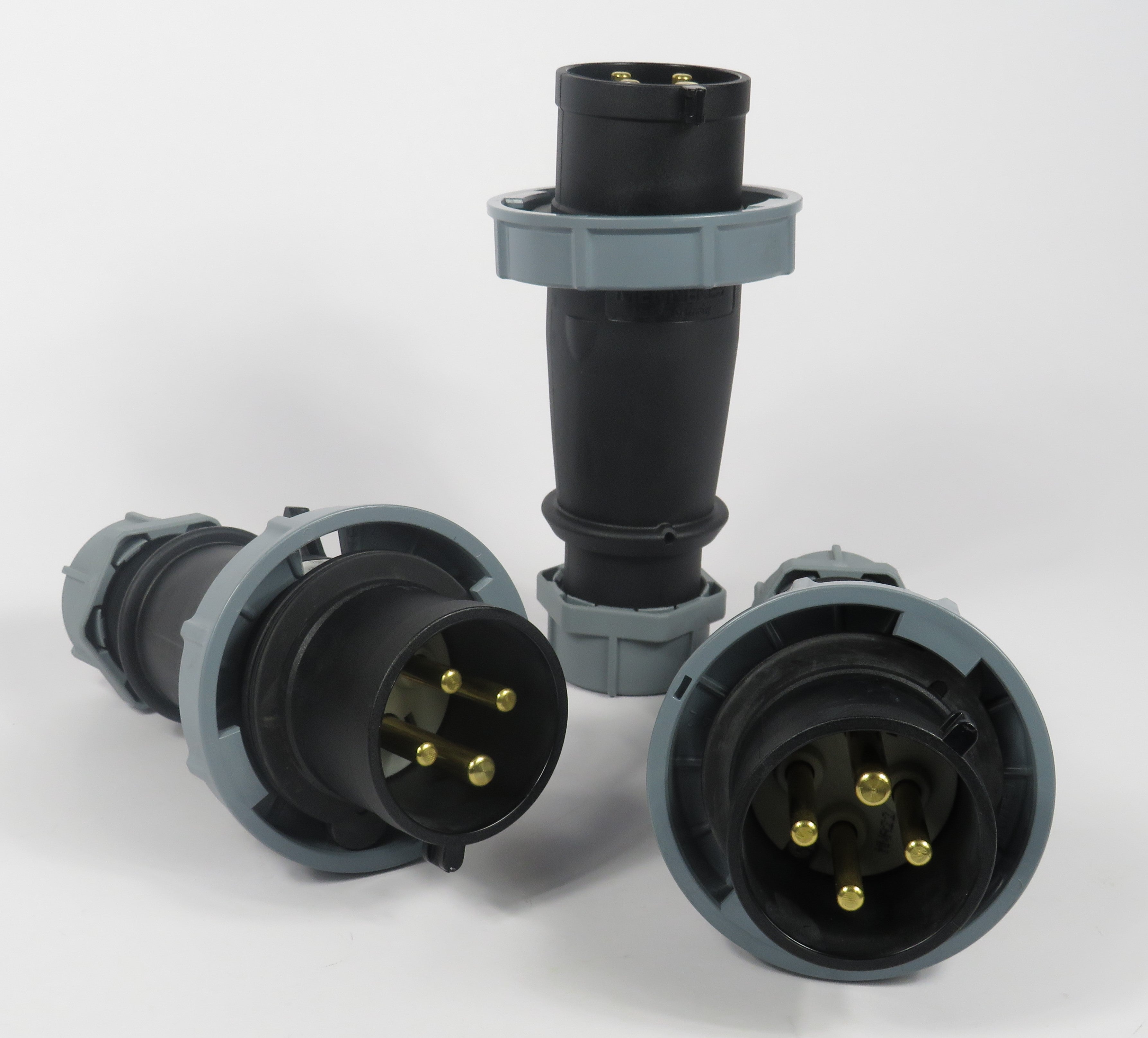 曼尼克斯插头 281/ 295；螺钉端子，16A-4P-30V/ 32A-4P-500V，IP67