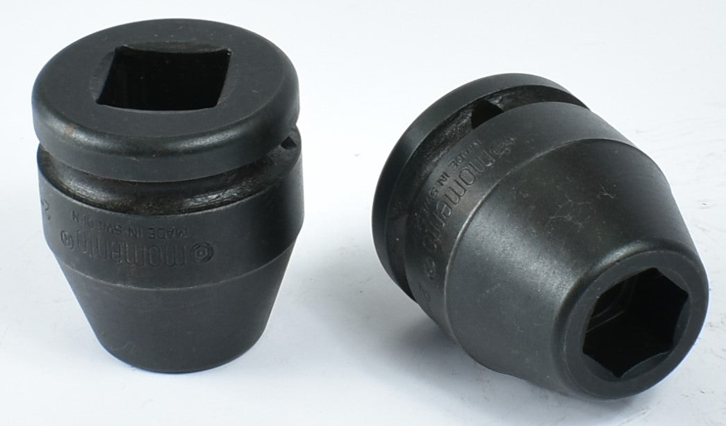 MOMENTO 冲击套筒，内螺纹方形 3/4"，2-17 至 2-30=1 3/16，ISO 9001 和 ISO 14001 认证