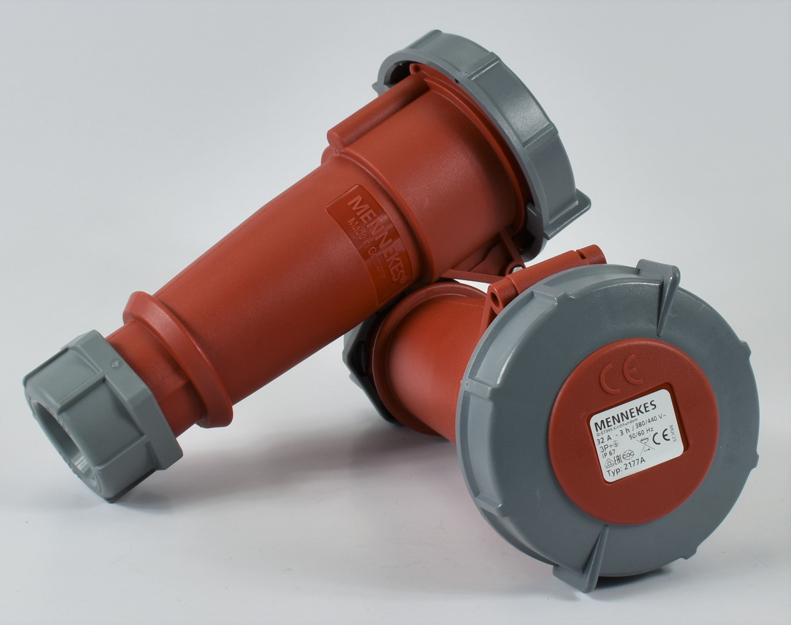 曼奈克斯连接器 2177； 32A-4P-440V，IP67