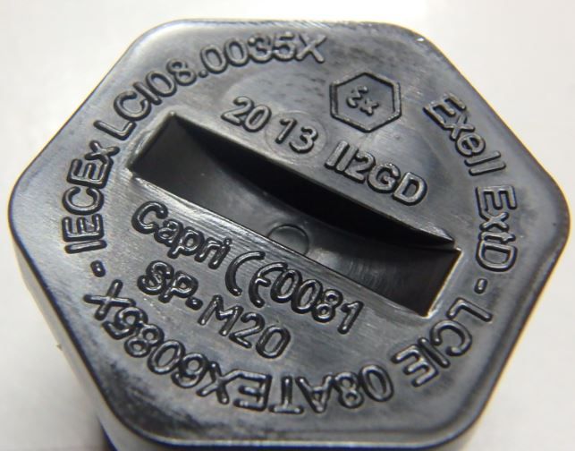 EATON / CAPRI EXD &amp; EXE 堵头，191637 / 191507 / 191407 / 191327 / 191257 / 191207，聚酰胺