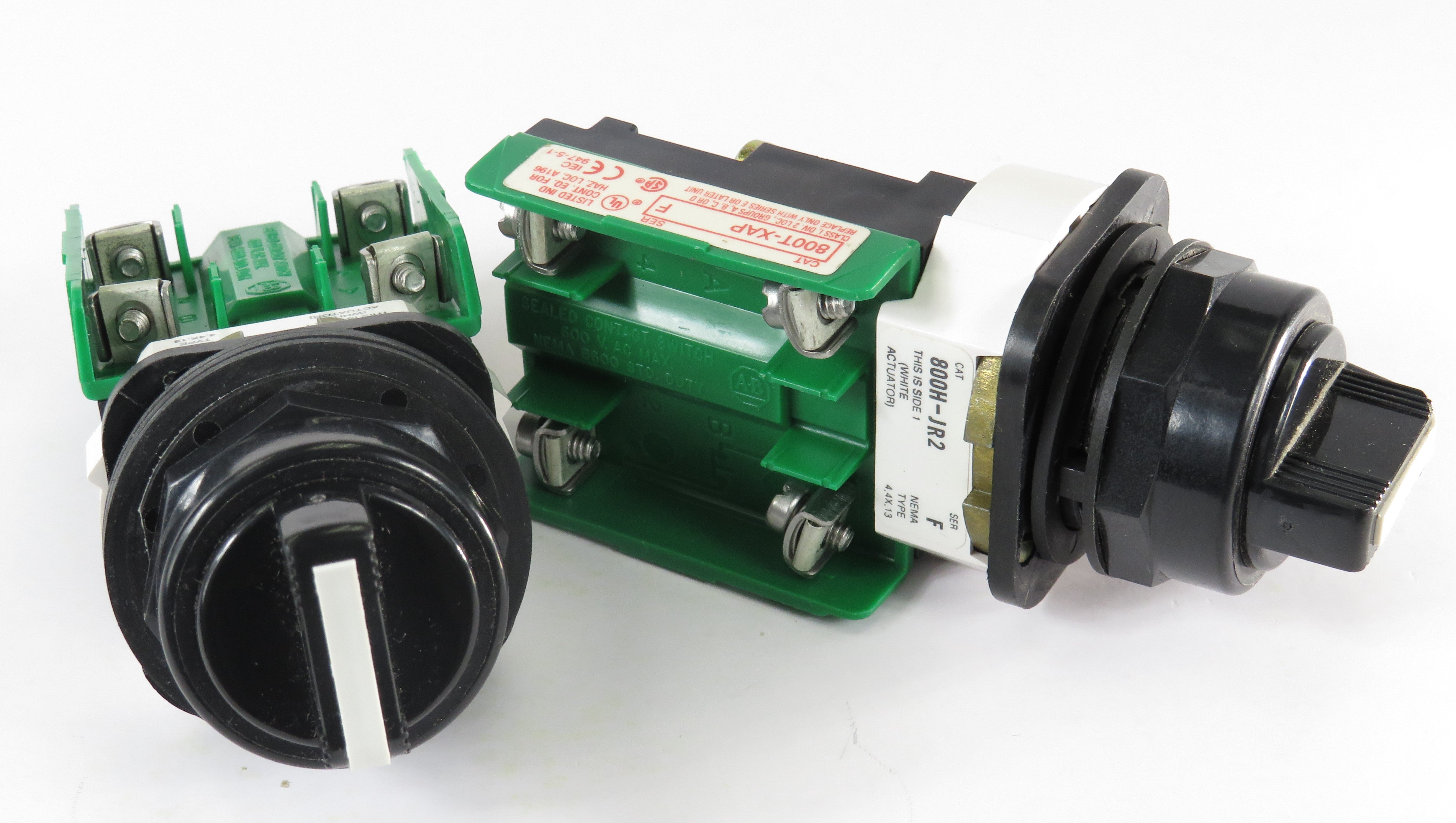 ALLEN BRADLEY/ ROCKWELL SWITCH, SELECTOR, AB#800H-HR2AP / HR5AP