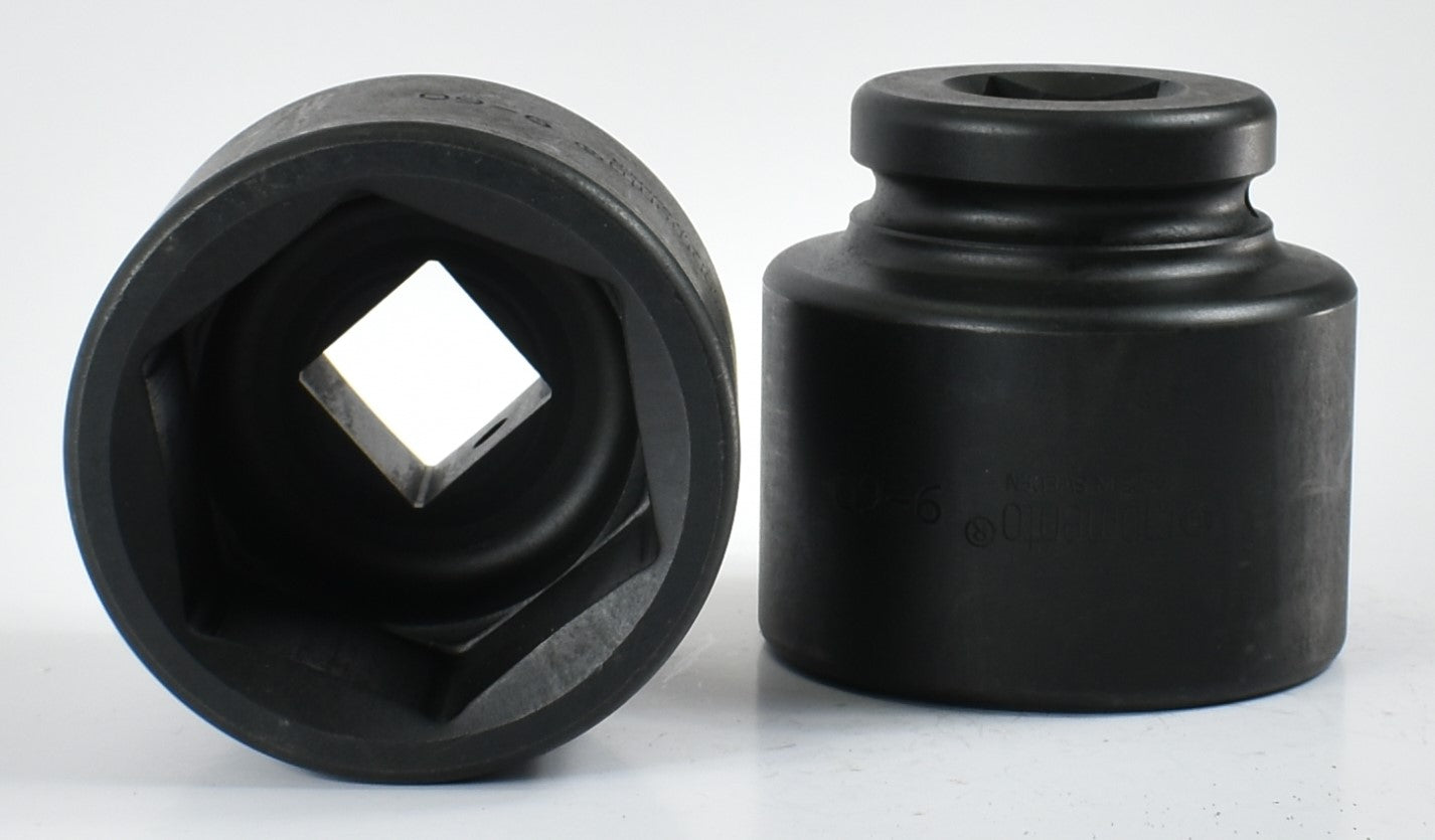 MOMENTO 冲击套筒 9-60, 9-65=2 9/16, 9-70=2 3/4, 9-75, 9-80, 9-85, 9-90, 9-95=3 3/4, 9-100，母 SQ 1"