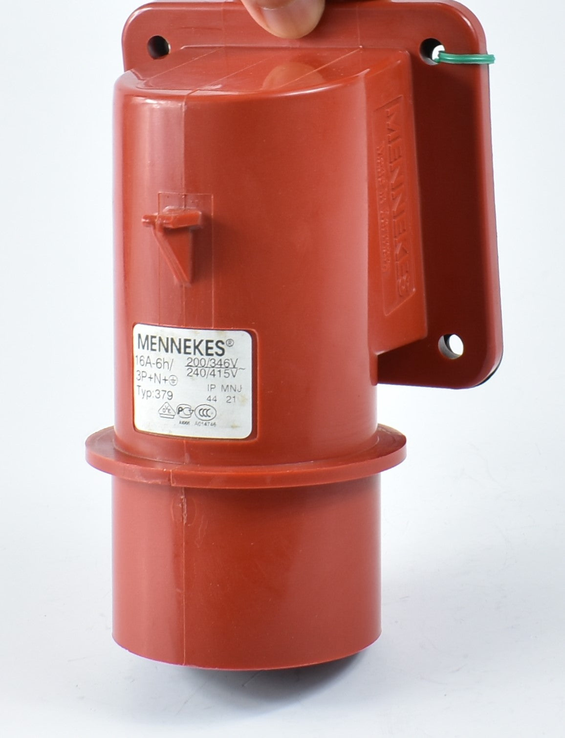 MENNEKES INLET 379 / 391; PANEL MOUNT, SCREW TERMINALS, 16A-5P-415V/ 3