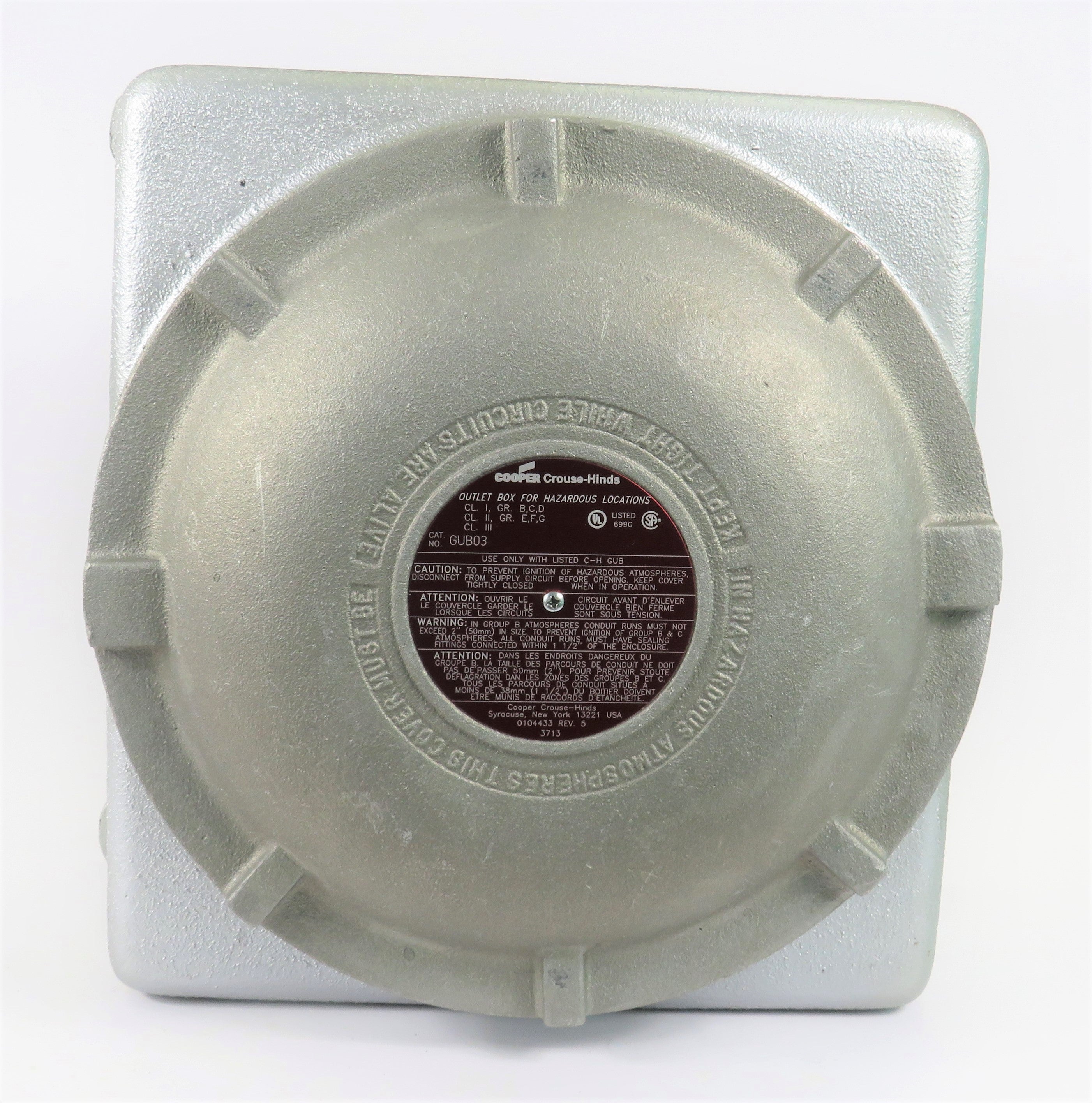 CROUSE-HIDS/伊顿 EX NEC 接线盒 GUB03