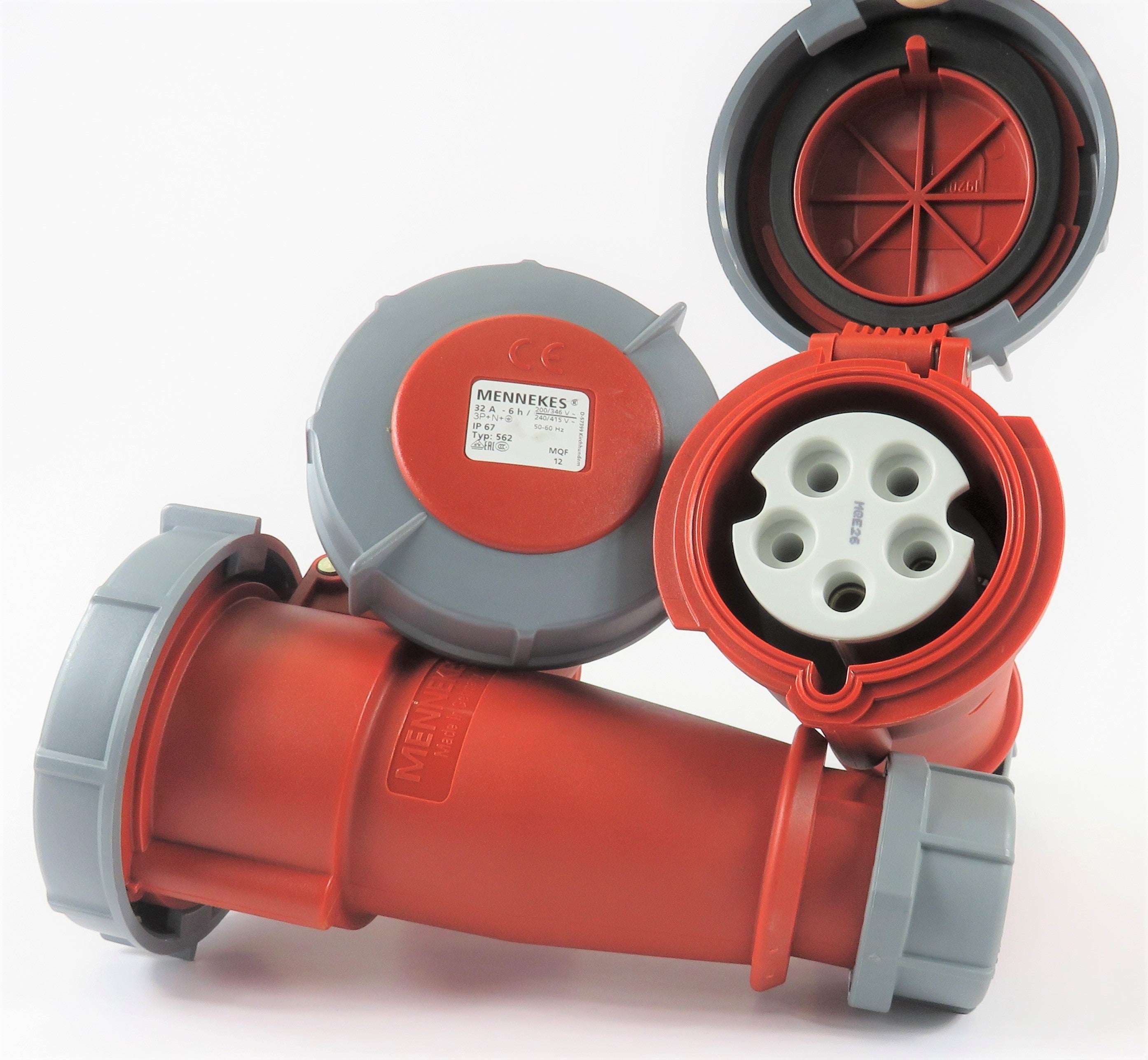 曼奈克斯 562 连接器； 32A，5P-415V，IP67