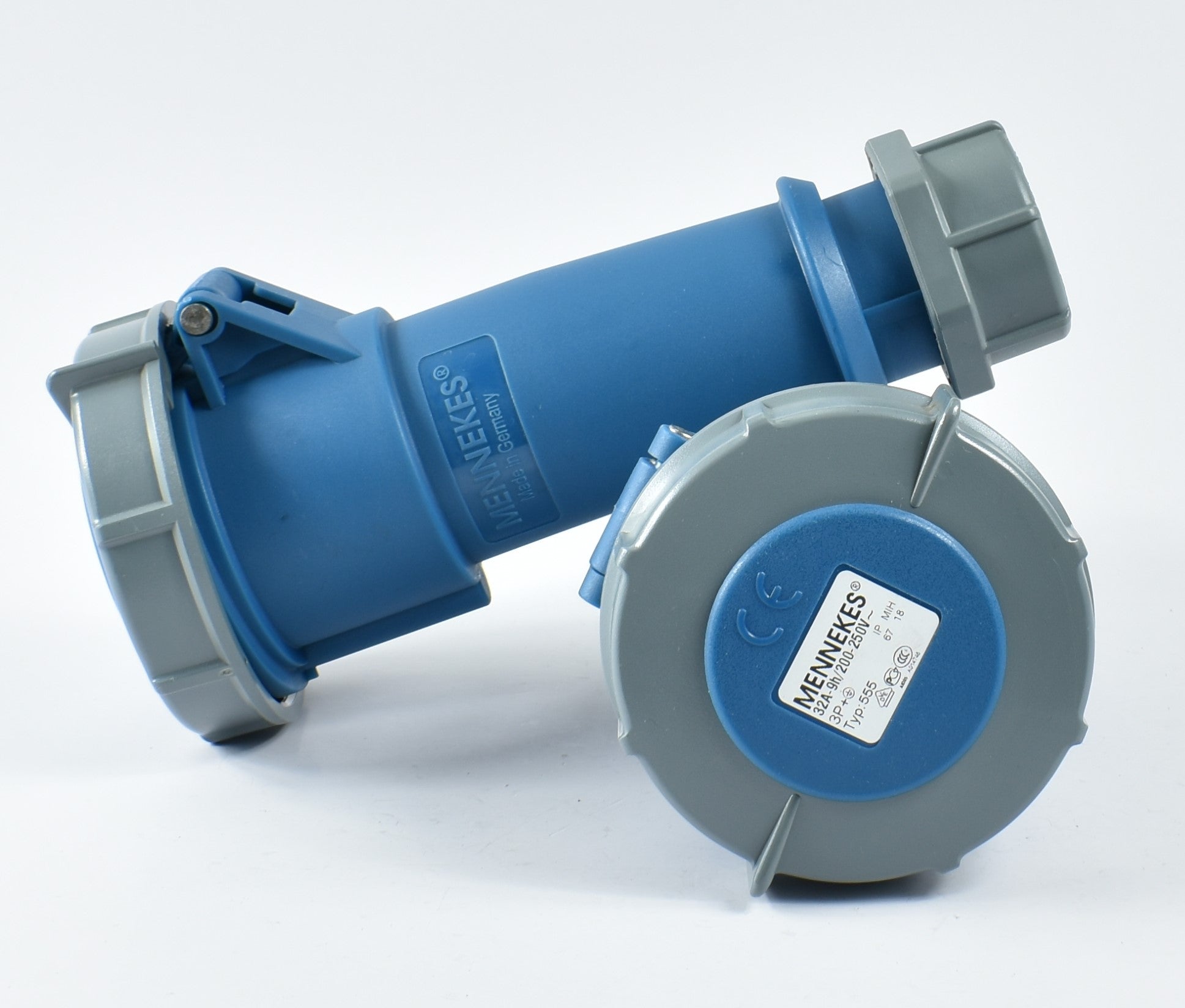 MENNEKES CONNECTOR 555; SCREW TERMINALS, 32A-4P-230V, IP67