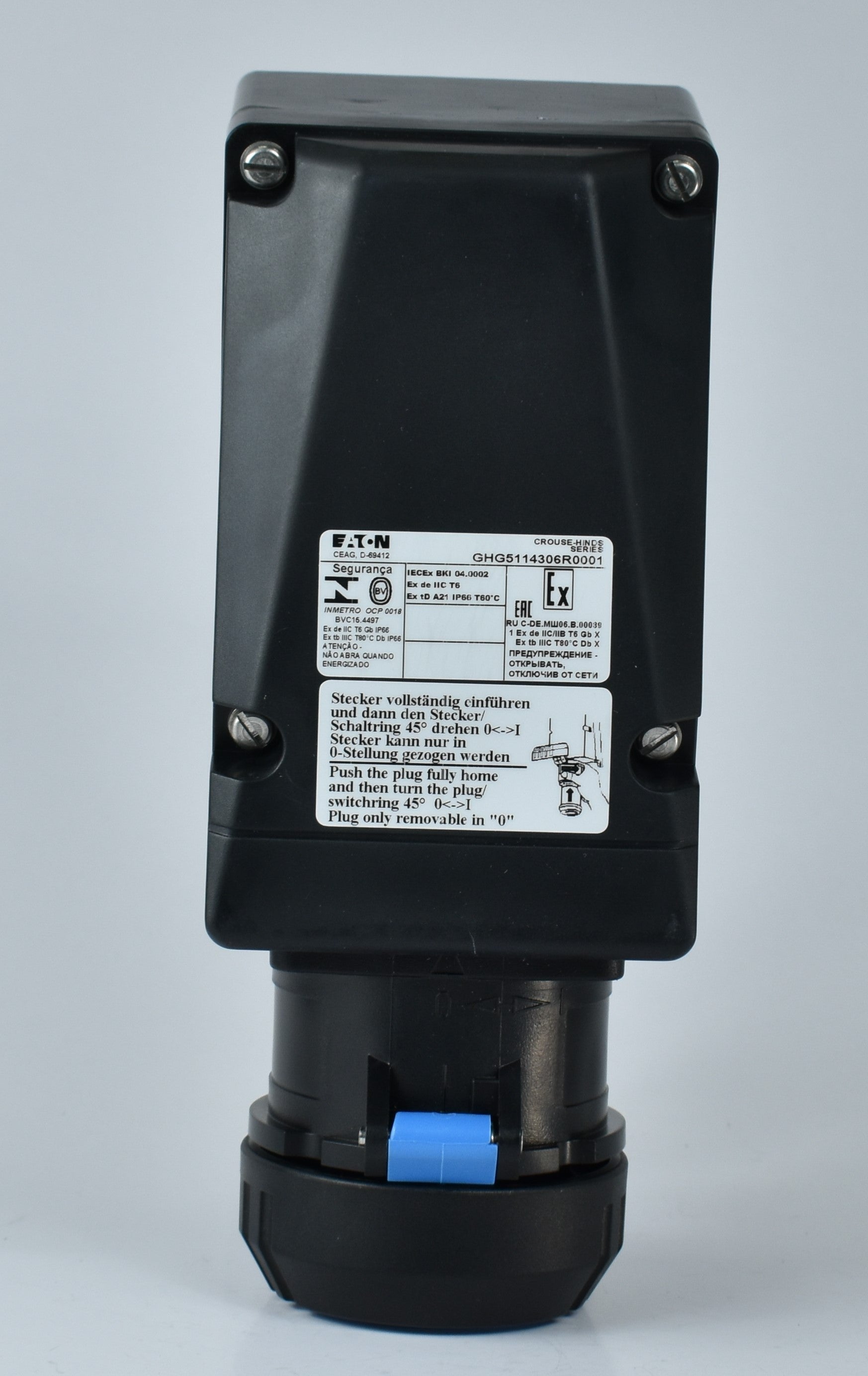 CEAG/伊顿壁挂式插座，16A-3P-240V