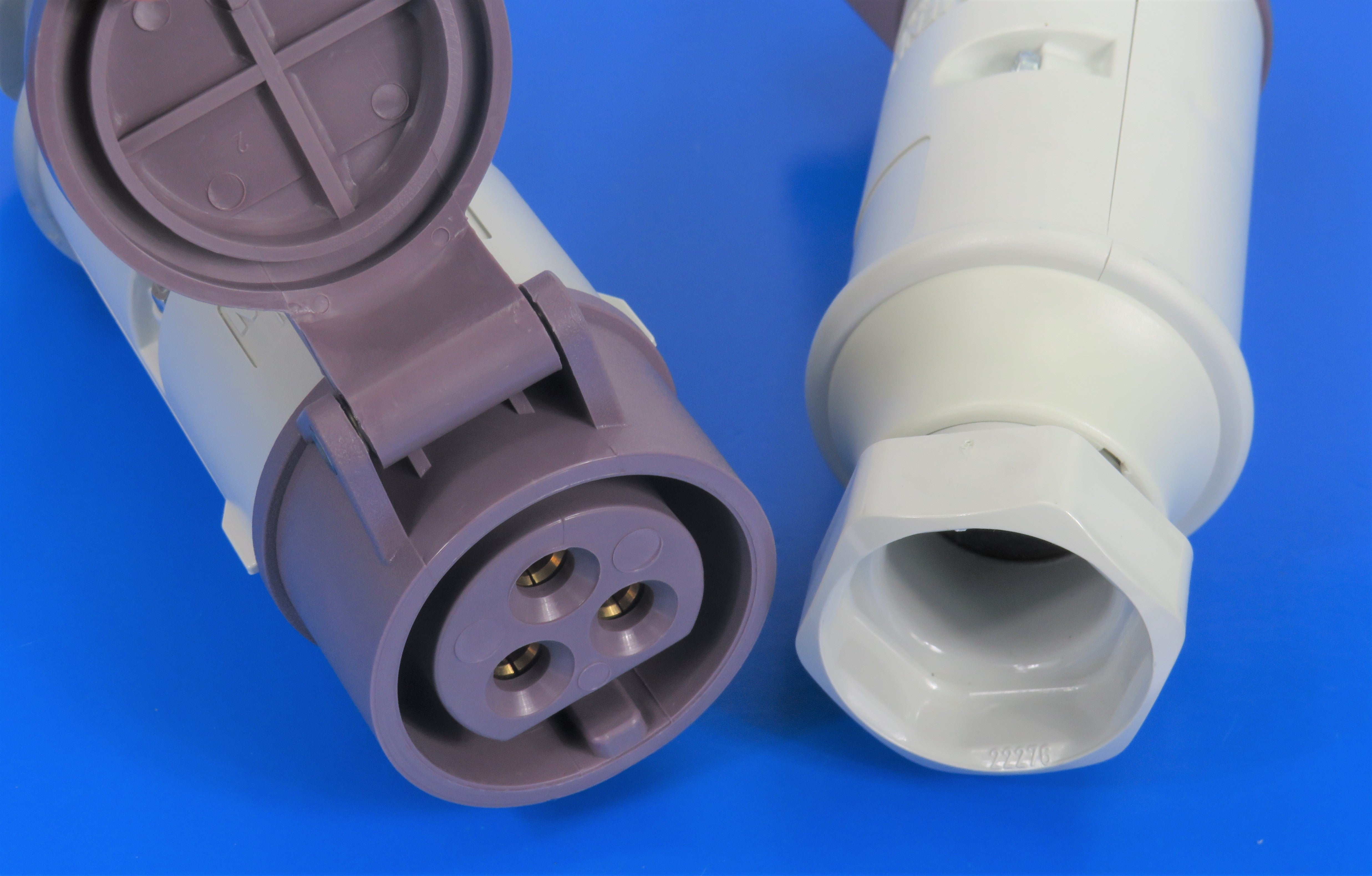 MENNEKES CONNECTOR 714/ 715; SCREW TERMINALS, 16A-3P, 20-25V/ 16A-3P-50V, IP44