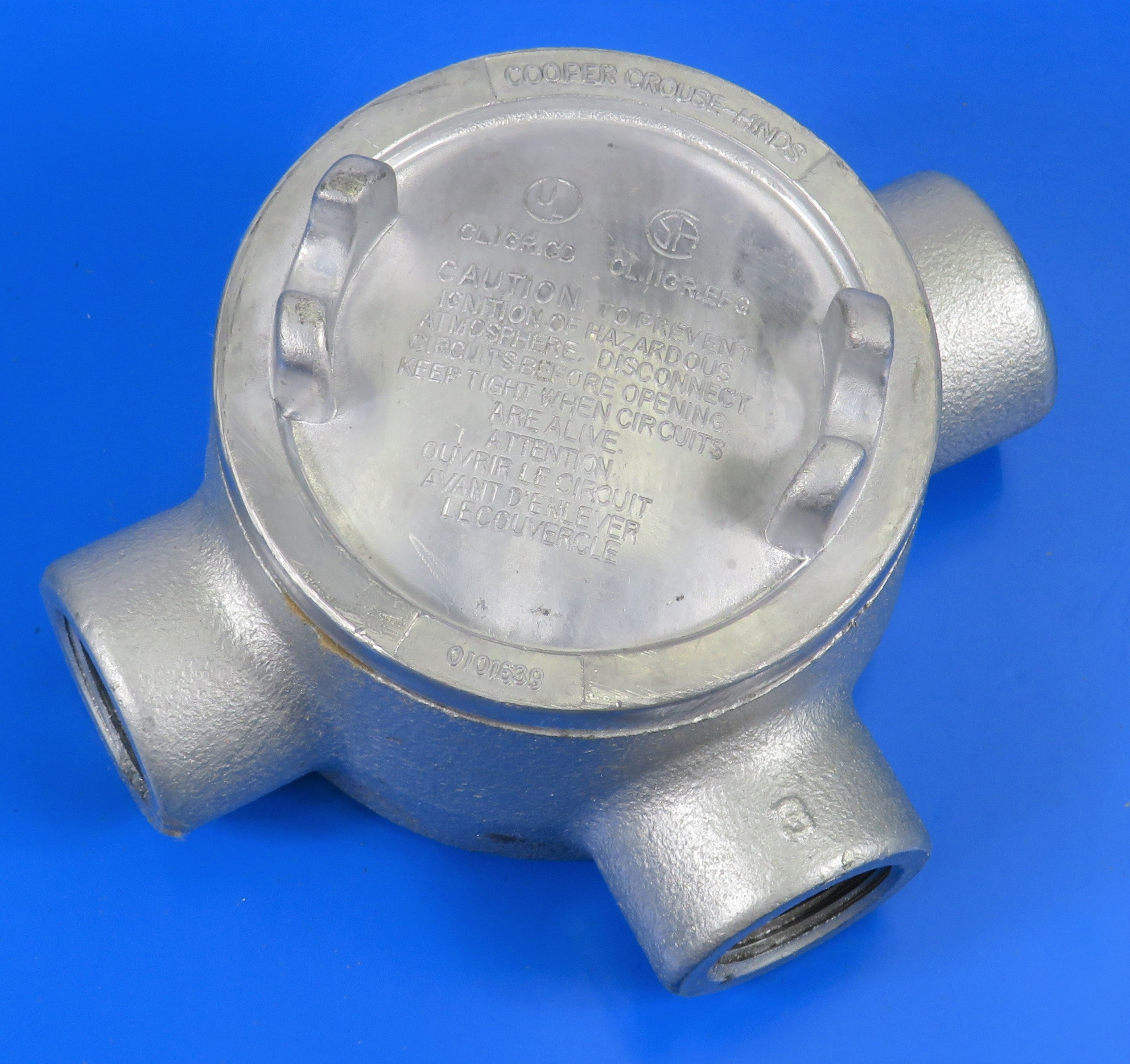 CROUSE-HINDS/ EATON NEC EX 导管插座盒 GUAT16(1/2")/ GUAT26(3/4")/ GUAX26(3/4")/ GUAX59(1-1/2")