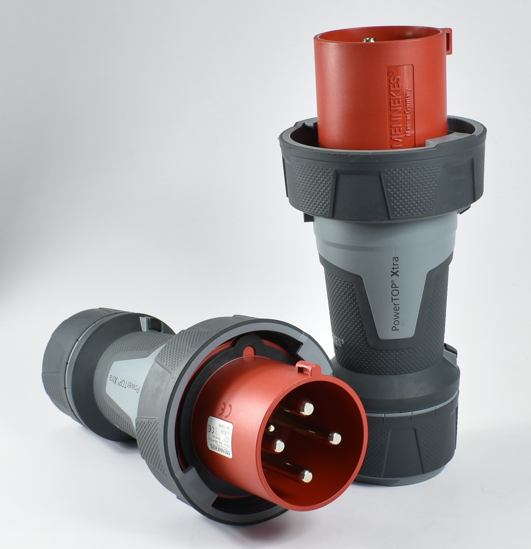 曼奈克斯 13219/ 13225 插头；顶部电源 XTRA，125A-4P-415V / 125A-5P-415V，IP67