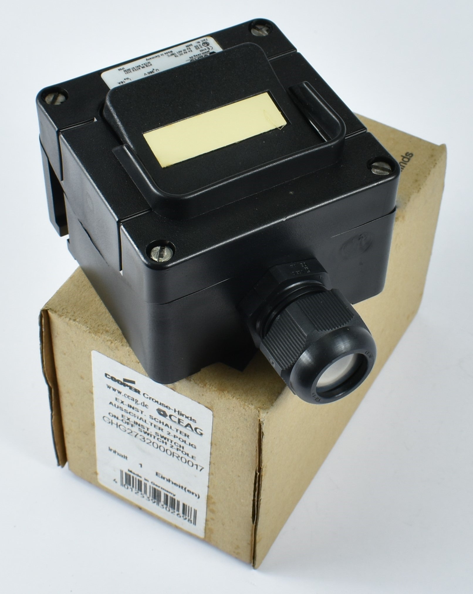 CEAG / EATON IEC 防爆开关 / 开关