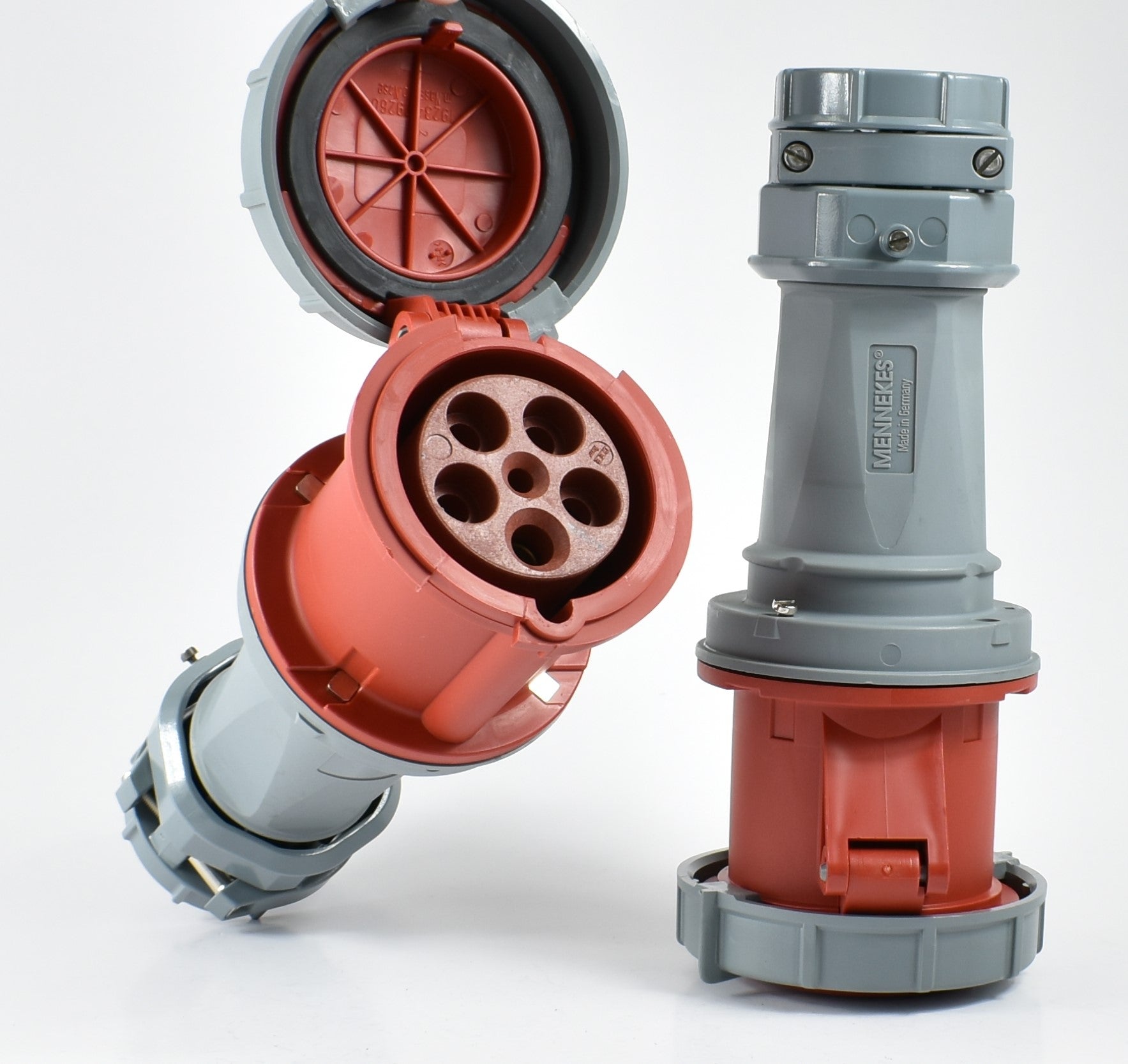 Mennekes CEE 连接器 1121；带软触点的 POWERTOP 63A-5P-415V，IP67