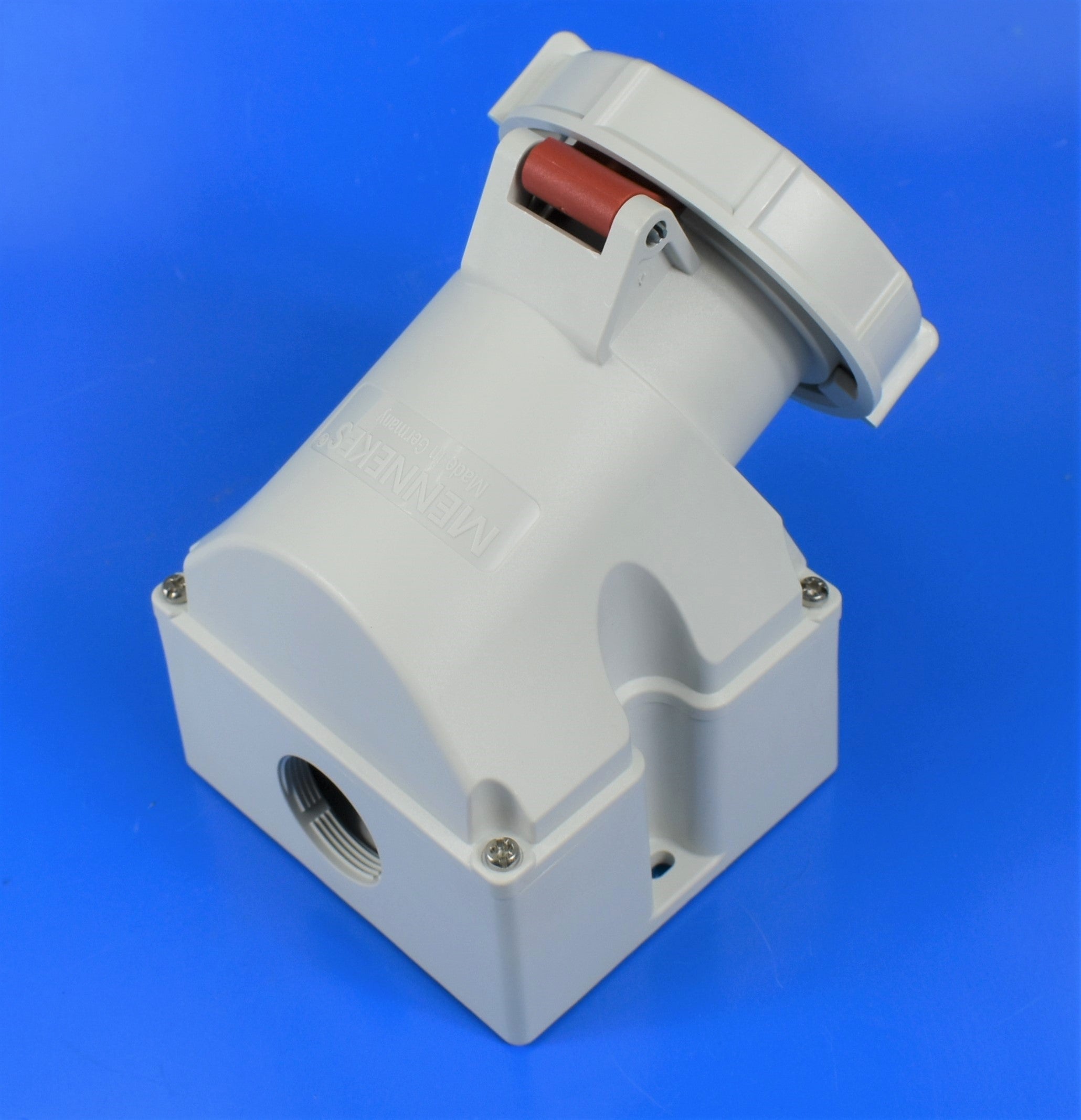 MENNEKES RECEPTACLE SOCKET 9562, WALL MOUNT, 32A-4P-440V, IP67